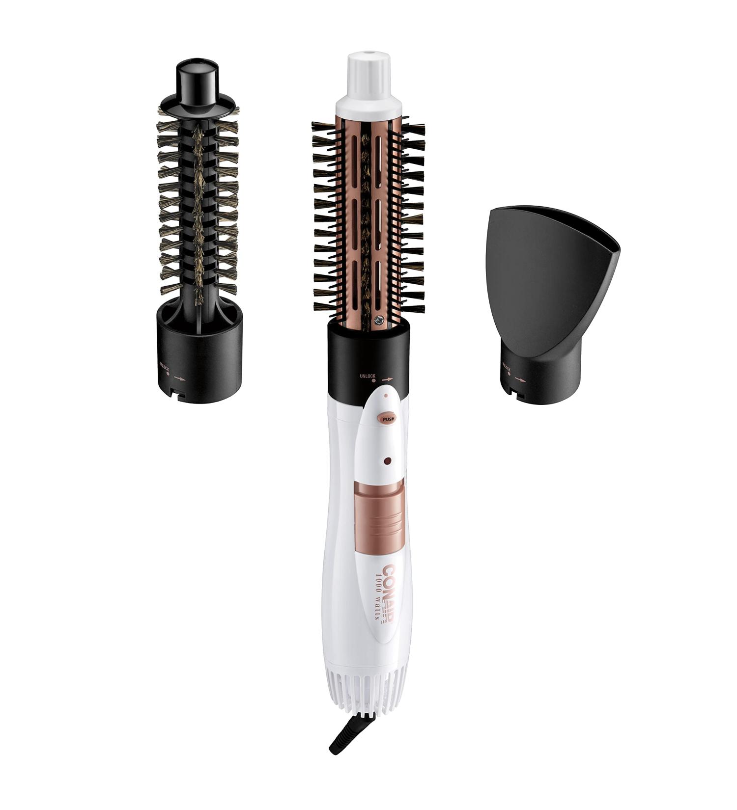 Conair Double Ceramic 3-in-1 Hot Air Brush for Effortless Styling - Buy Online on SooperMarket.com
