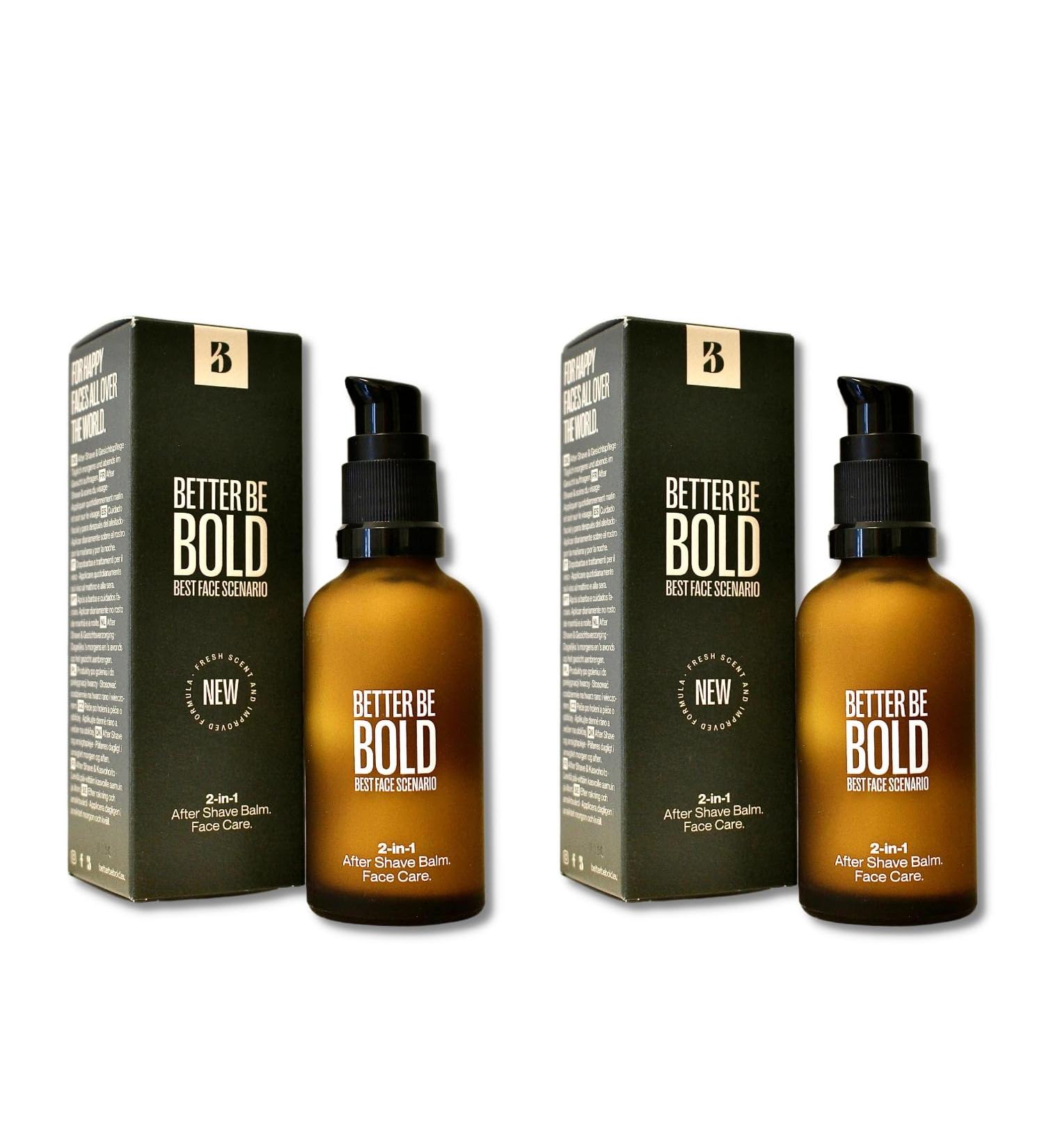 Better Be Bold 2-in-1 After Shave Balm & Face Cream - 100ml Value Pack | Shop Now for Smooth Skin! - Buy Online on SooperMarket.com