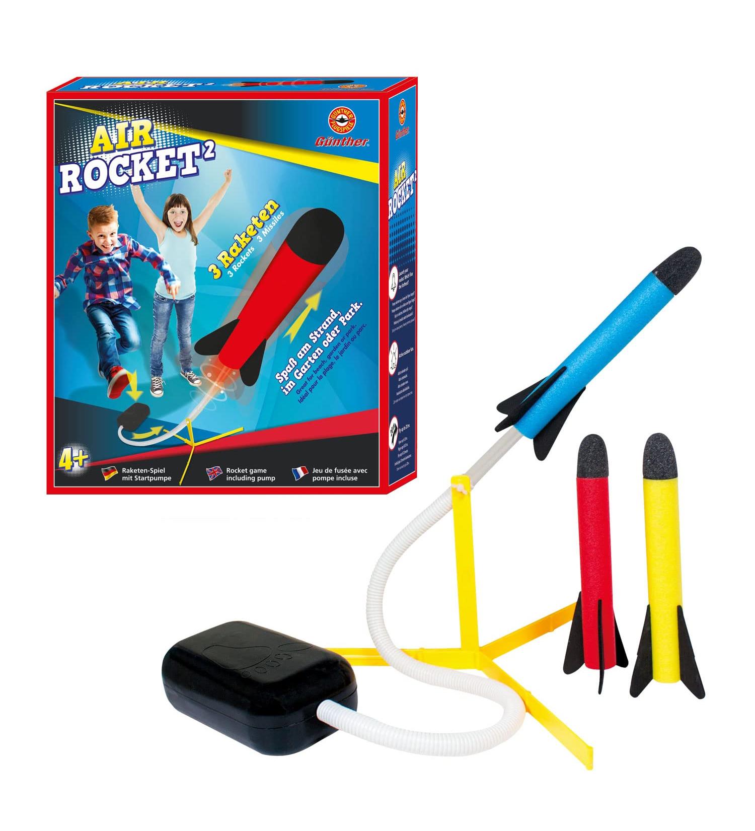 Buy Paul G nther 1556 Air Rocket Foam Rocket Game for Kids 4+ Fun for Beach Garden & Park - International Shipping Available - Buy Online on SooperMarket.com