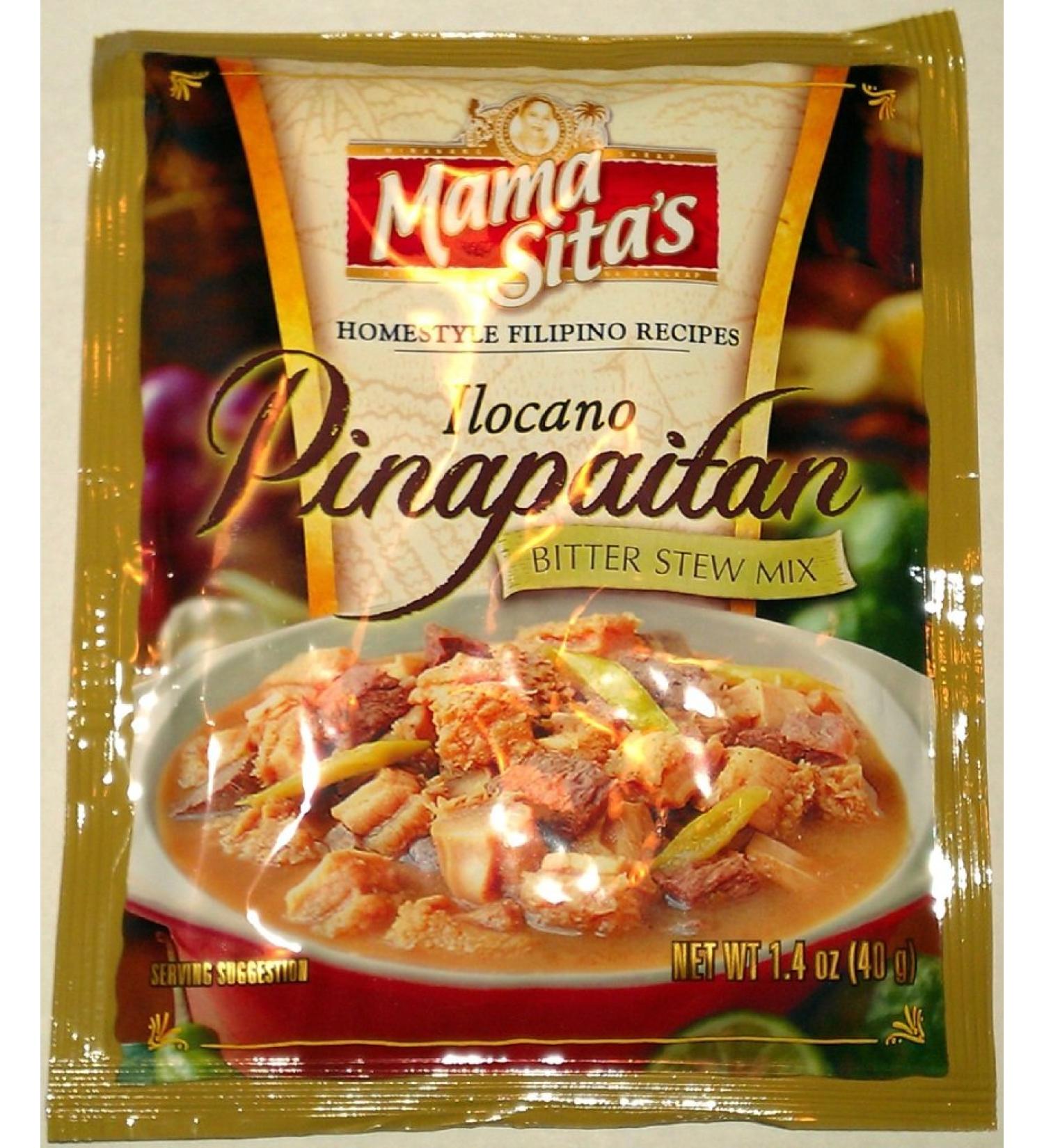 Mama Sitas Ilocano Pinapaitan Bitter Stew Mix 40g (8pack)