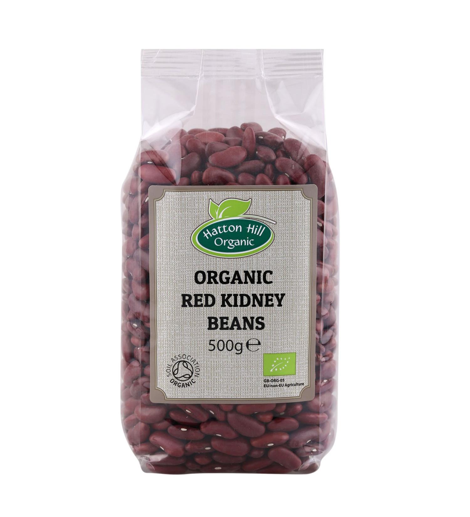 Organic Red Kidney Beans 500g - Hatton Hill Organic: Premium Quality Beans - Buy Online on SooperMarket.com