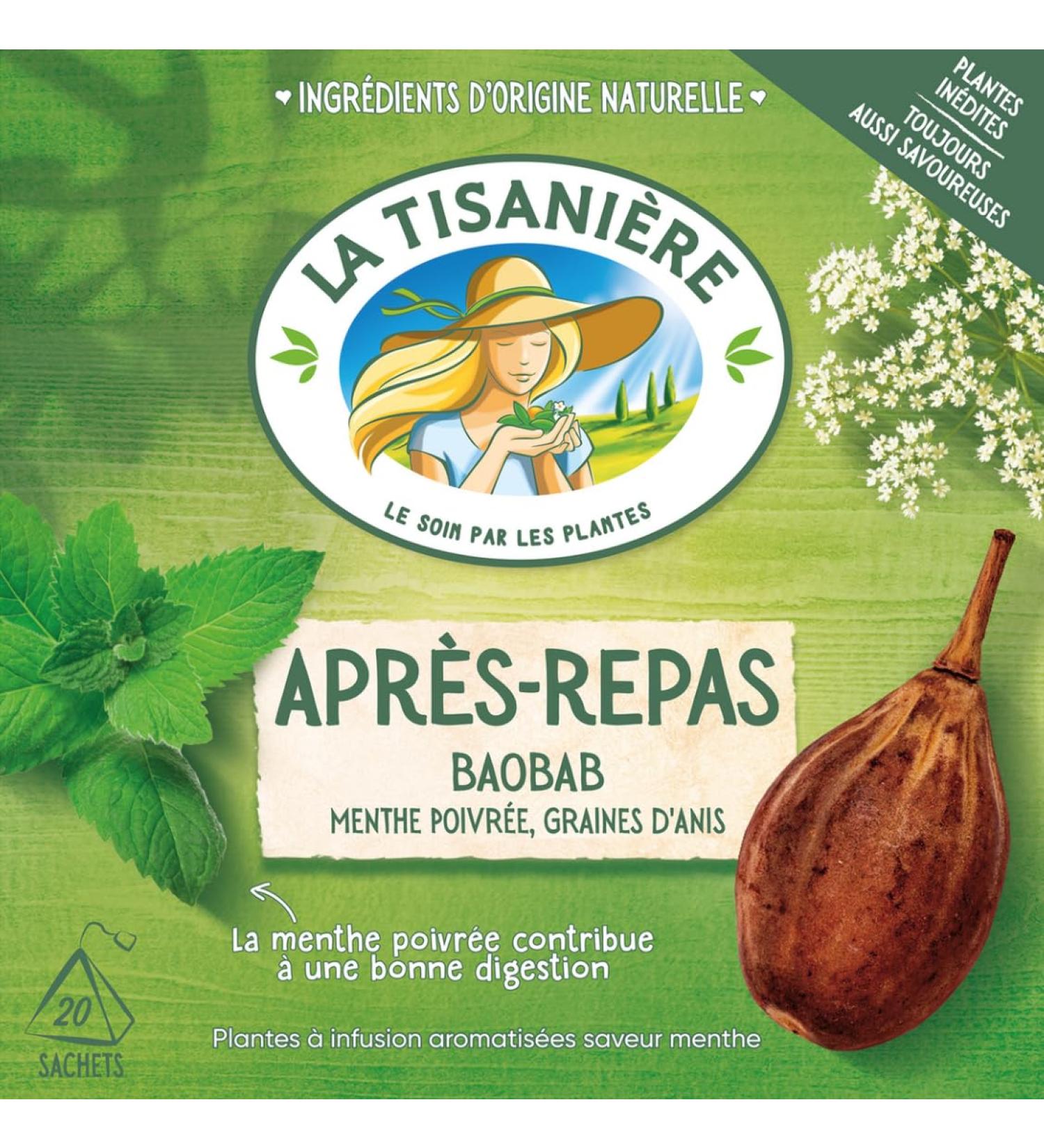 La Tisaniere Apres Repas x20 Tea Bags (La tisani re - Afternoon)