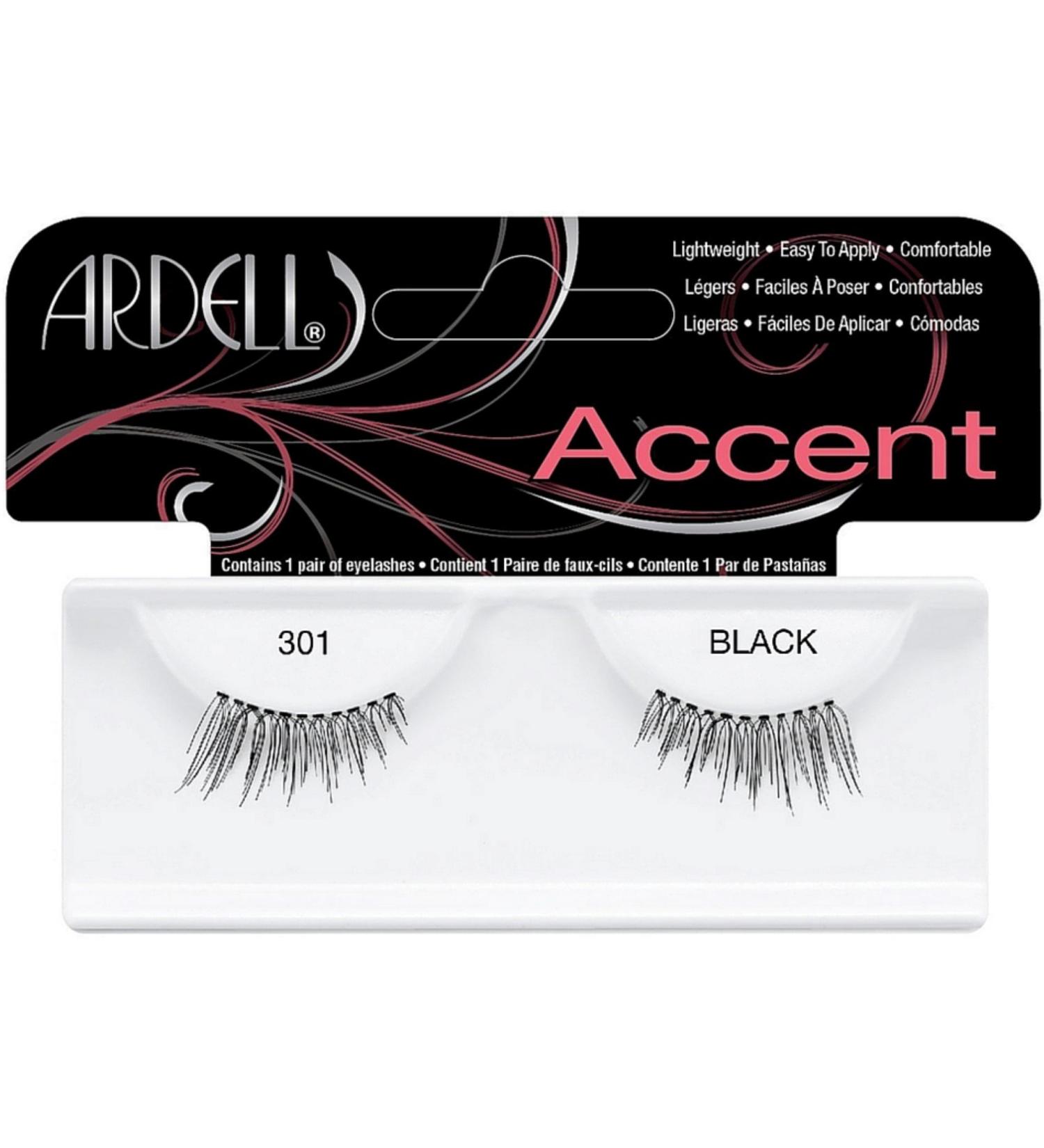 Ardell Lash Accents Pair Style 301 Black (8-Pack)