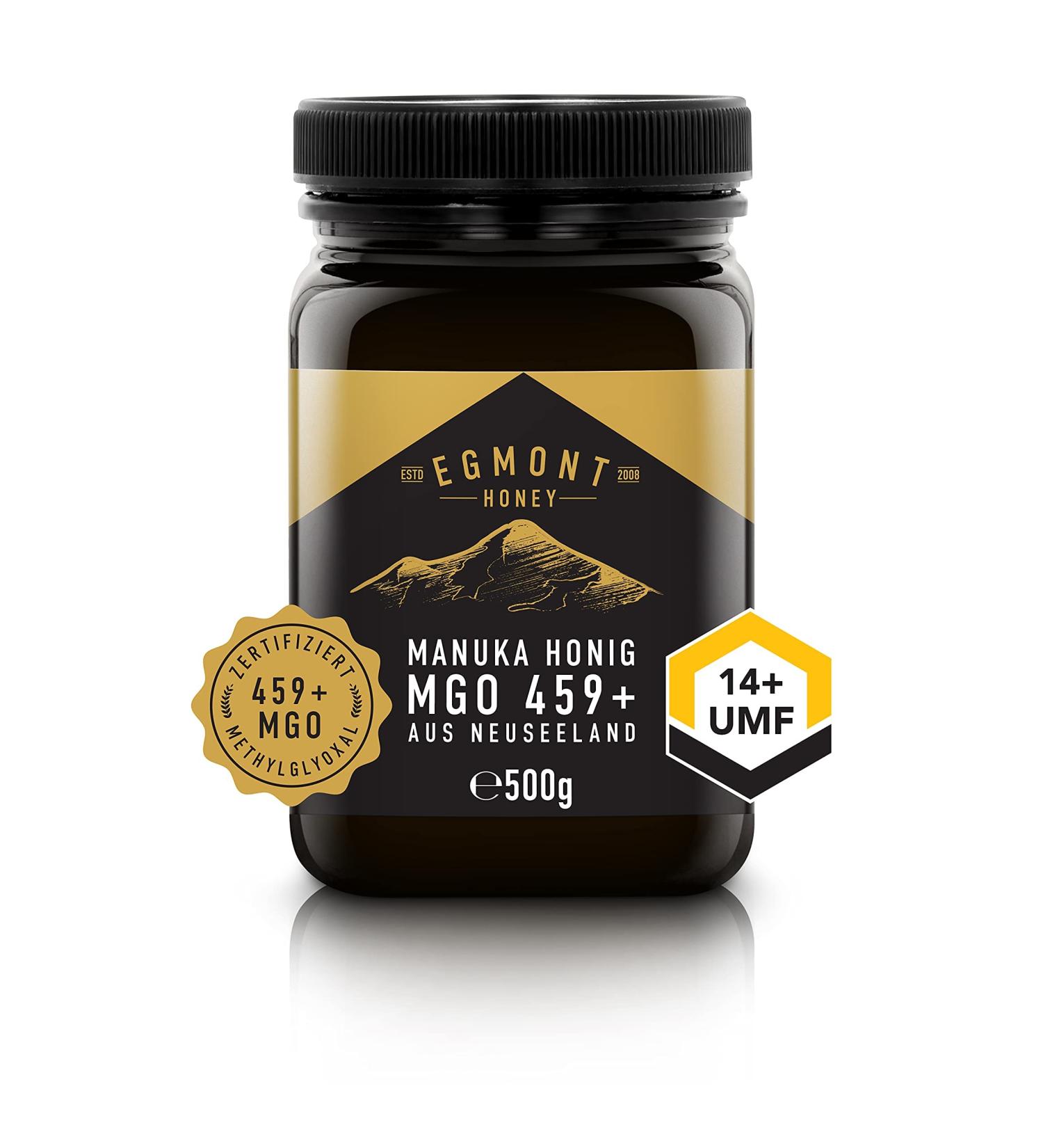 Egmont Manuka Honey MGO 459+ from New Zealand - Premium Quality (250g & 500g) - Shop Now! - Buy Online on SooperMarket.com