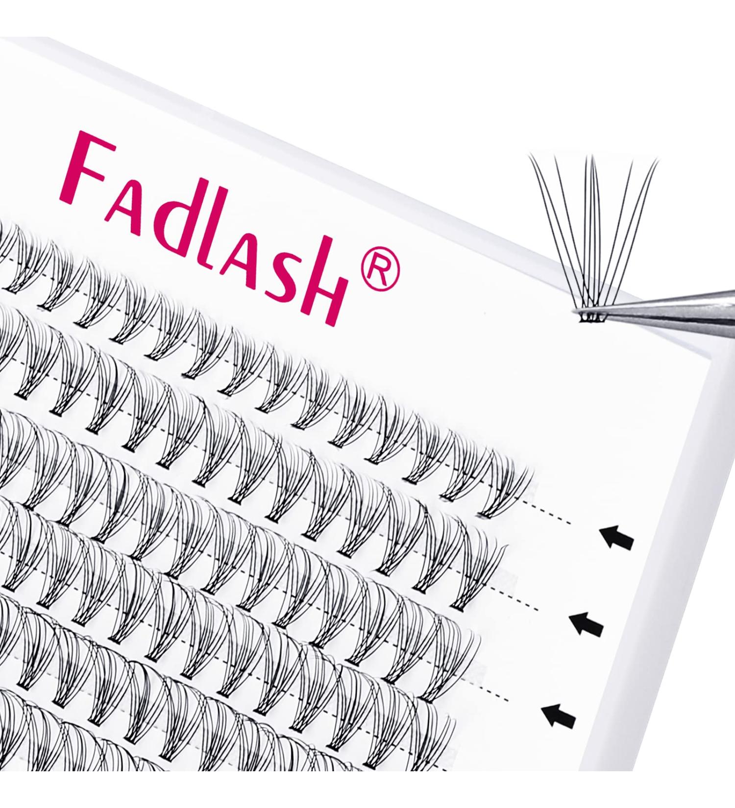 10D-0.07-D 11mm Cluster Eyelash Extensions for DIY Self-Application - Buy Online on SooperMarket.com