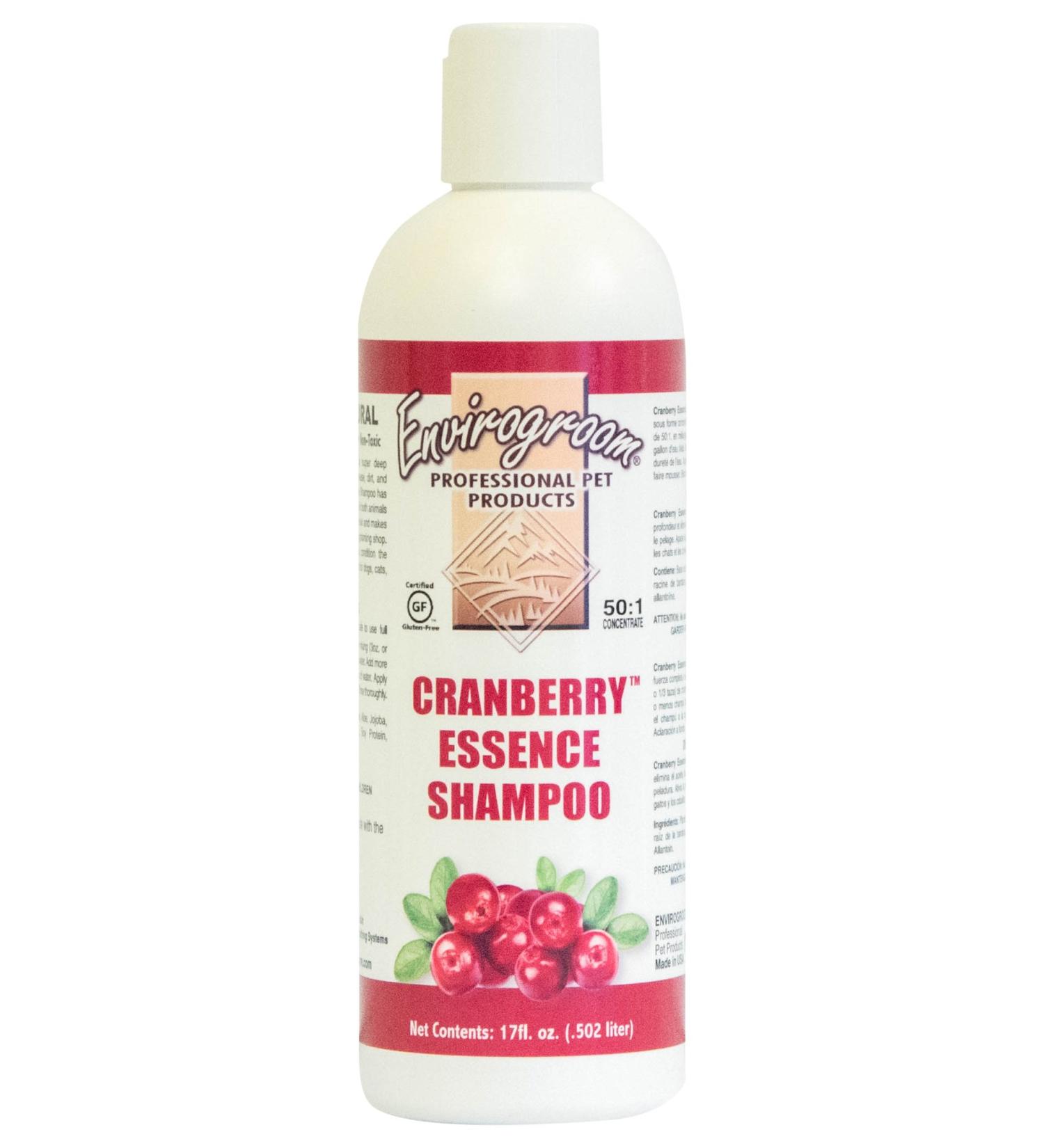 Envirogroom Cranberry Essence Shampoo 17 oz
