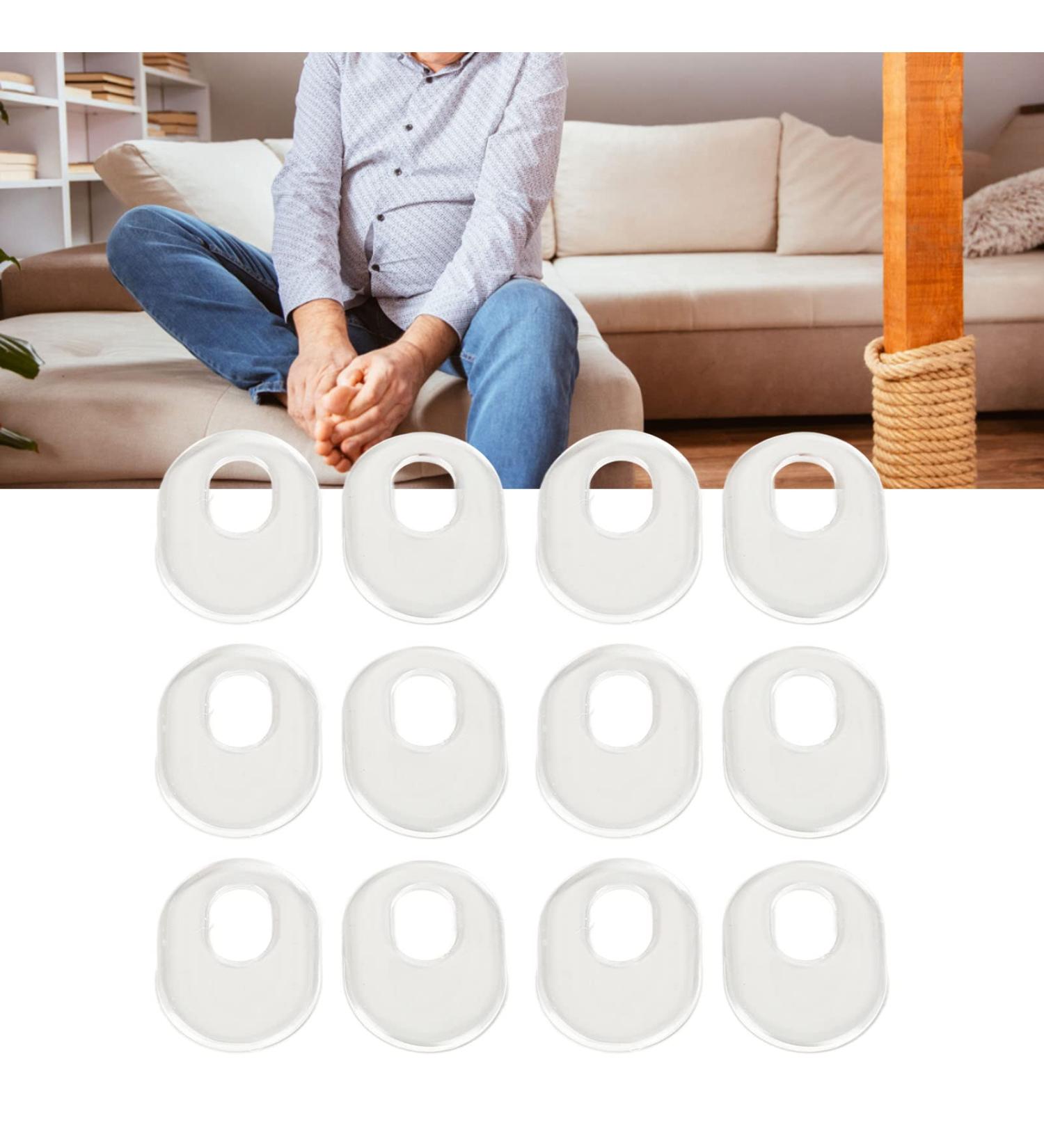 Transparent Foot Corn Remover Cushions - 6 Pairs for Toe Corn and Callus Removal - Buy Online on SooperMarket.com