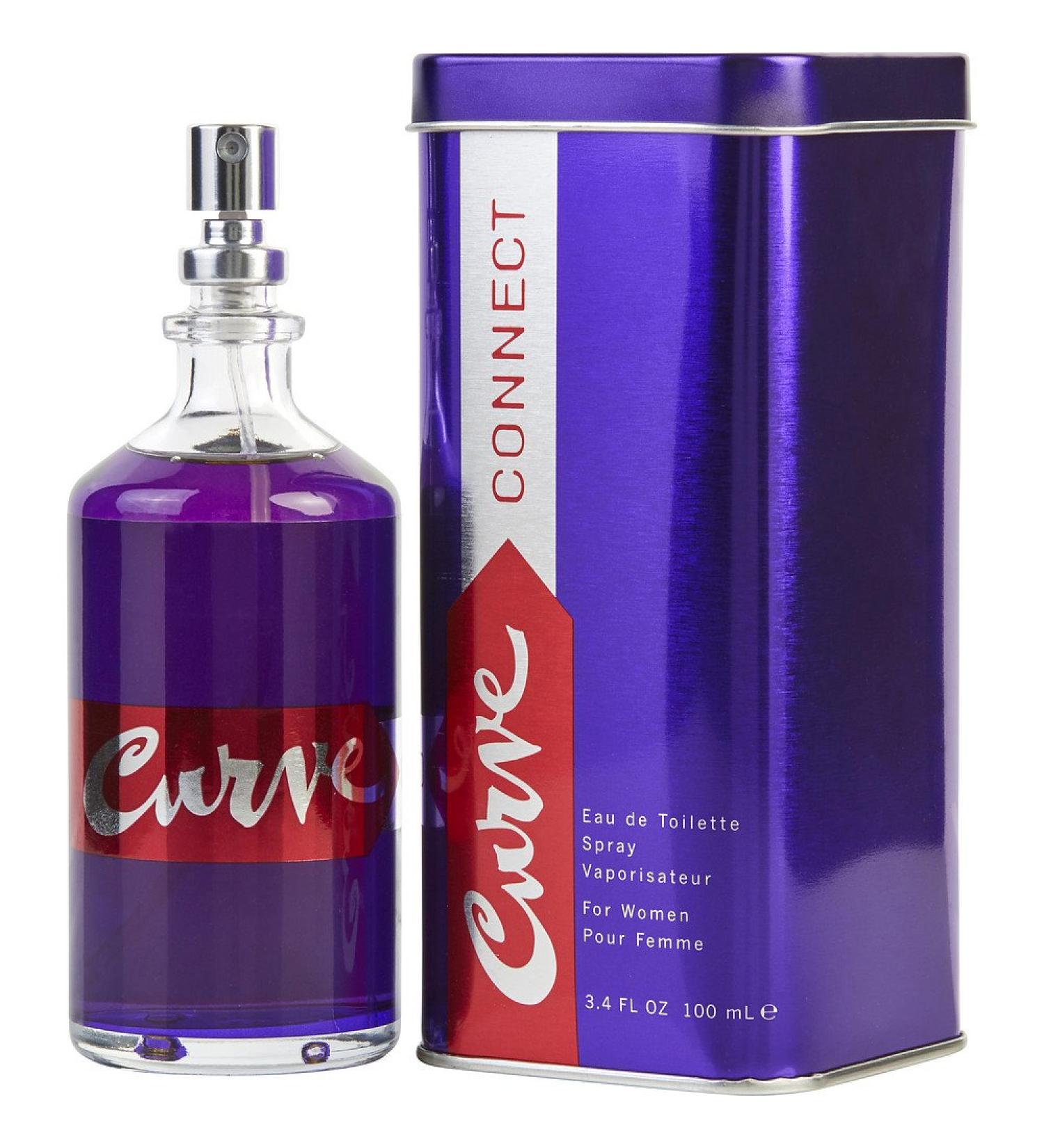 Curve Connect/Liz Claiborne Edt Spray 3.4 Oz (W) 3.4 Fl Oz (Pack of 1)