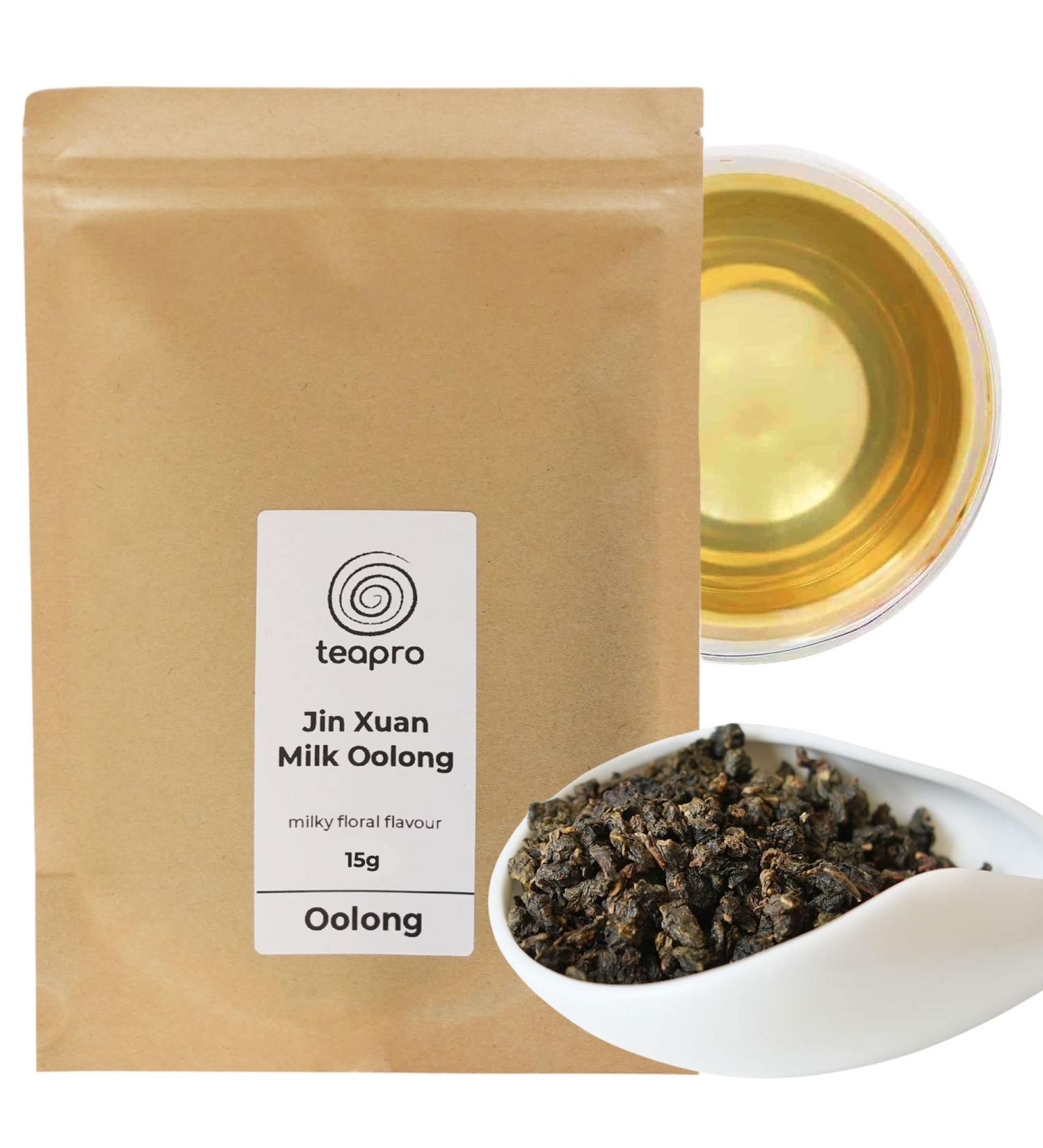 Teapro Jin Xuan Milk Oolong Premium Loose Leaf Tea (15g) - Buy Online on SooperMarket.com