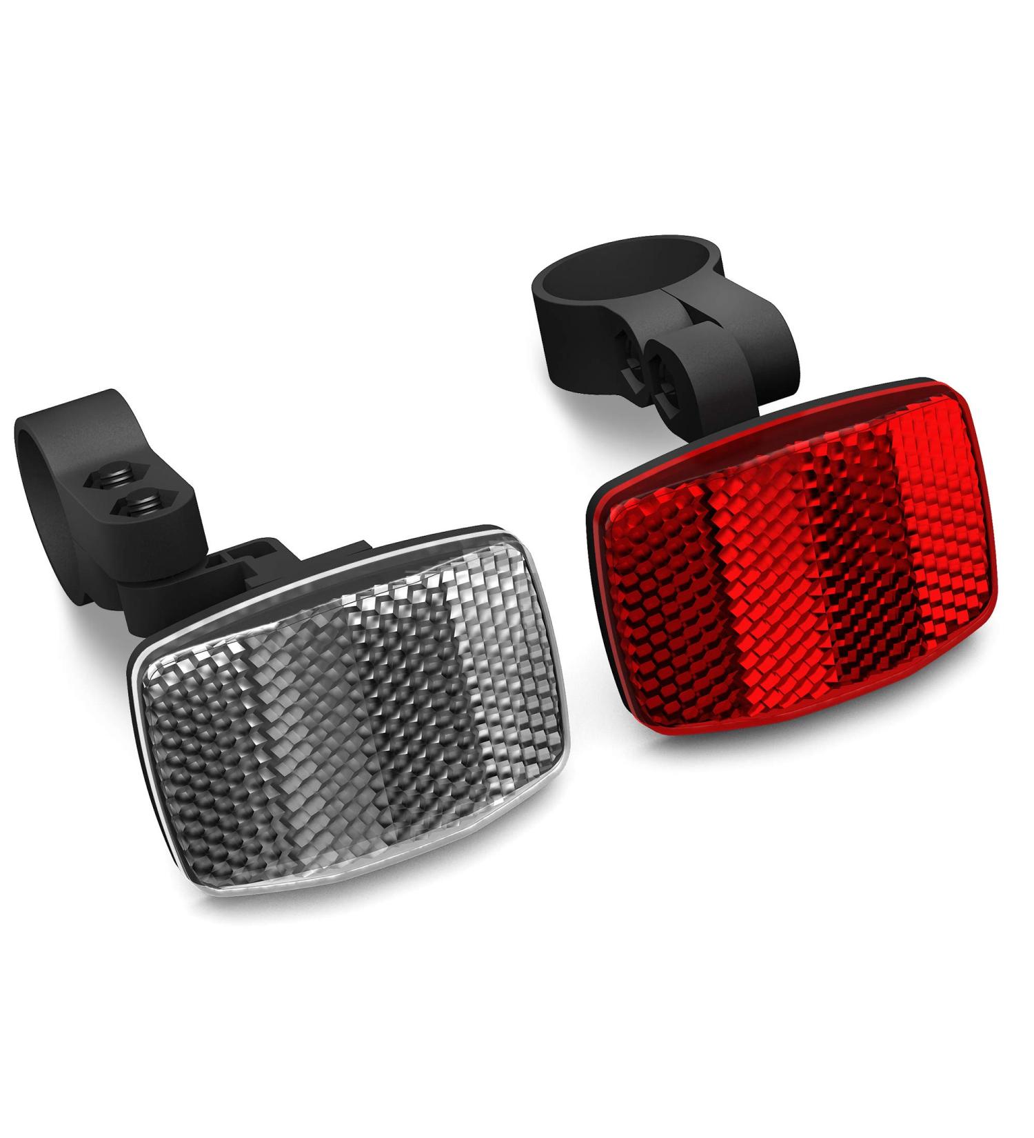 LGEGE Front & Rear Reflector Kit - Road Safety Reflection Set - Buy Online on SooperMarket.com