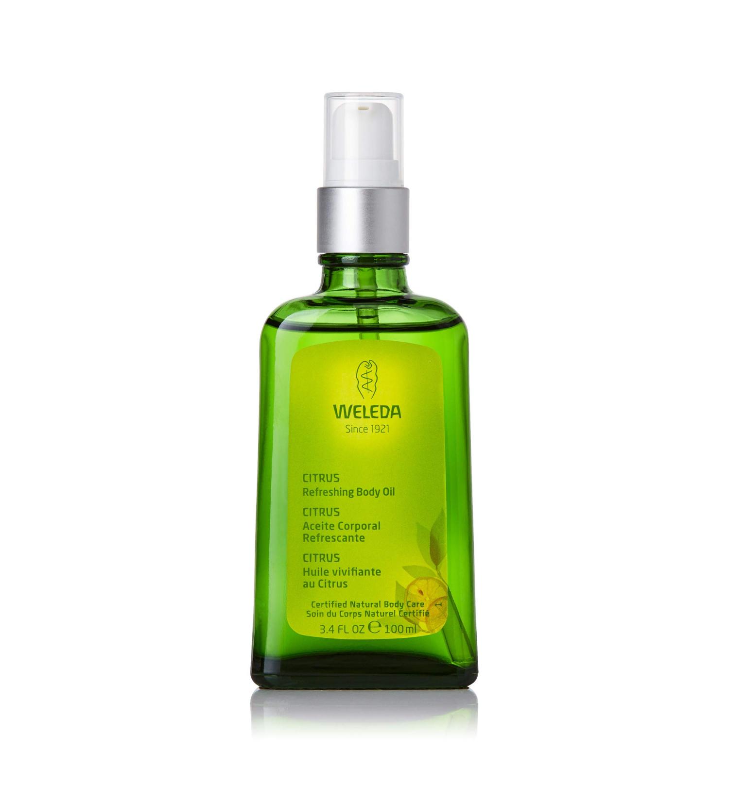 Weleda Citrus Body & Beauty Oil 3.4 fl oz - Refreshing Hydration & Natural Moisturizer - Buy Online on SooperMarket.com