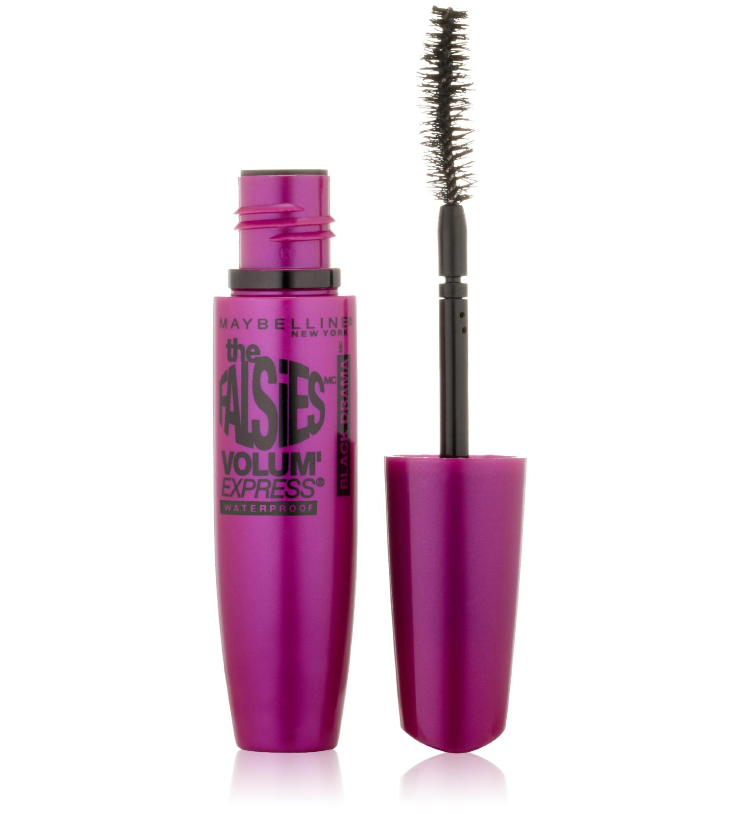 Maybelline New York The Falsies Volum' Express Waterproof Mascara Black Drama 385 - 0.28 Fl Oz - Buy Online on SooperMarket.com