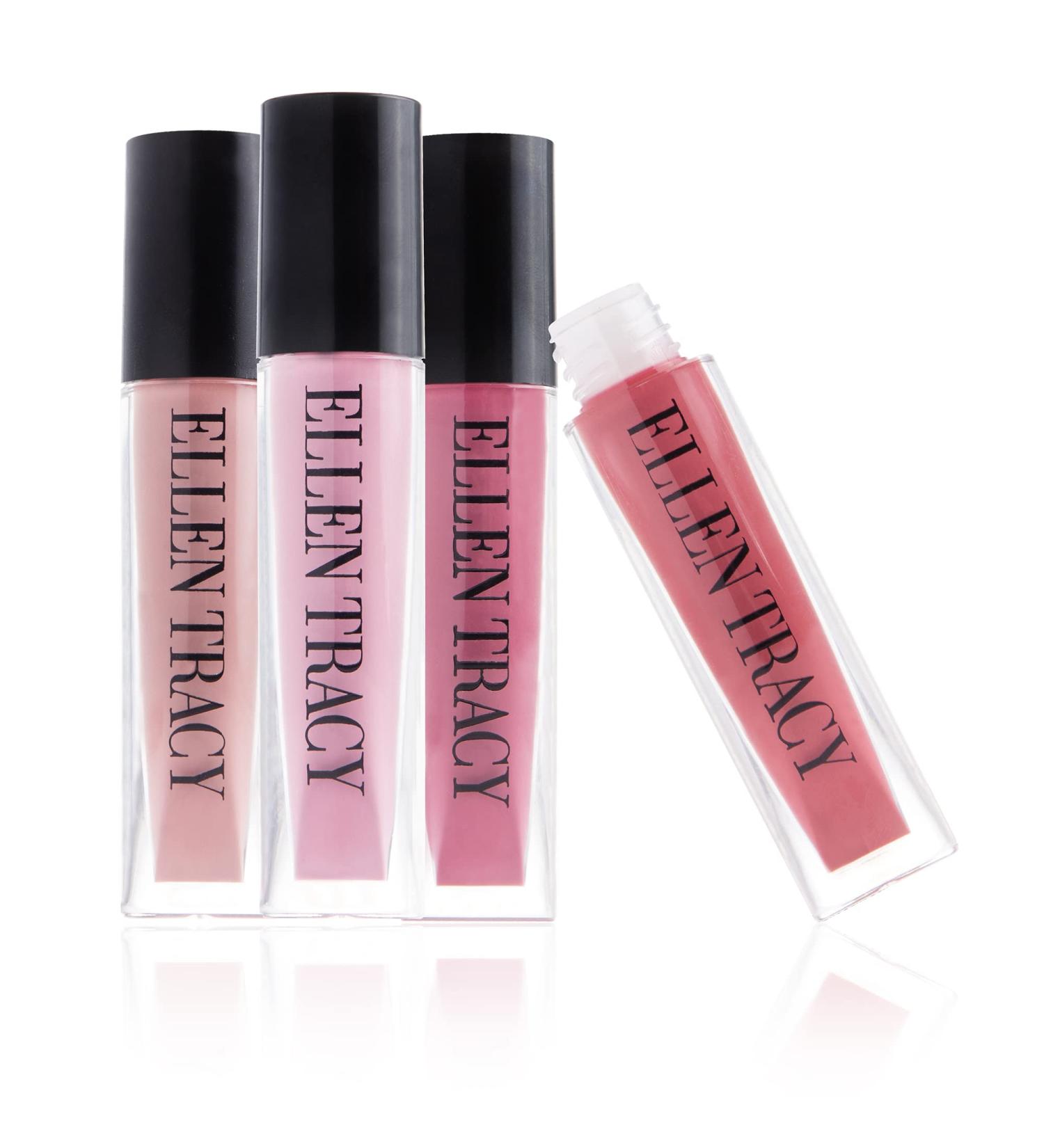 Enchante Matte Nude Liquid Lipstick Set - 4 Pack Rosy Nudes for Long Lasting Wear - Women and Girls Lip Color Set - Great Gift Idea - Buy Online on SooperMarket.com