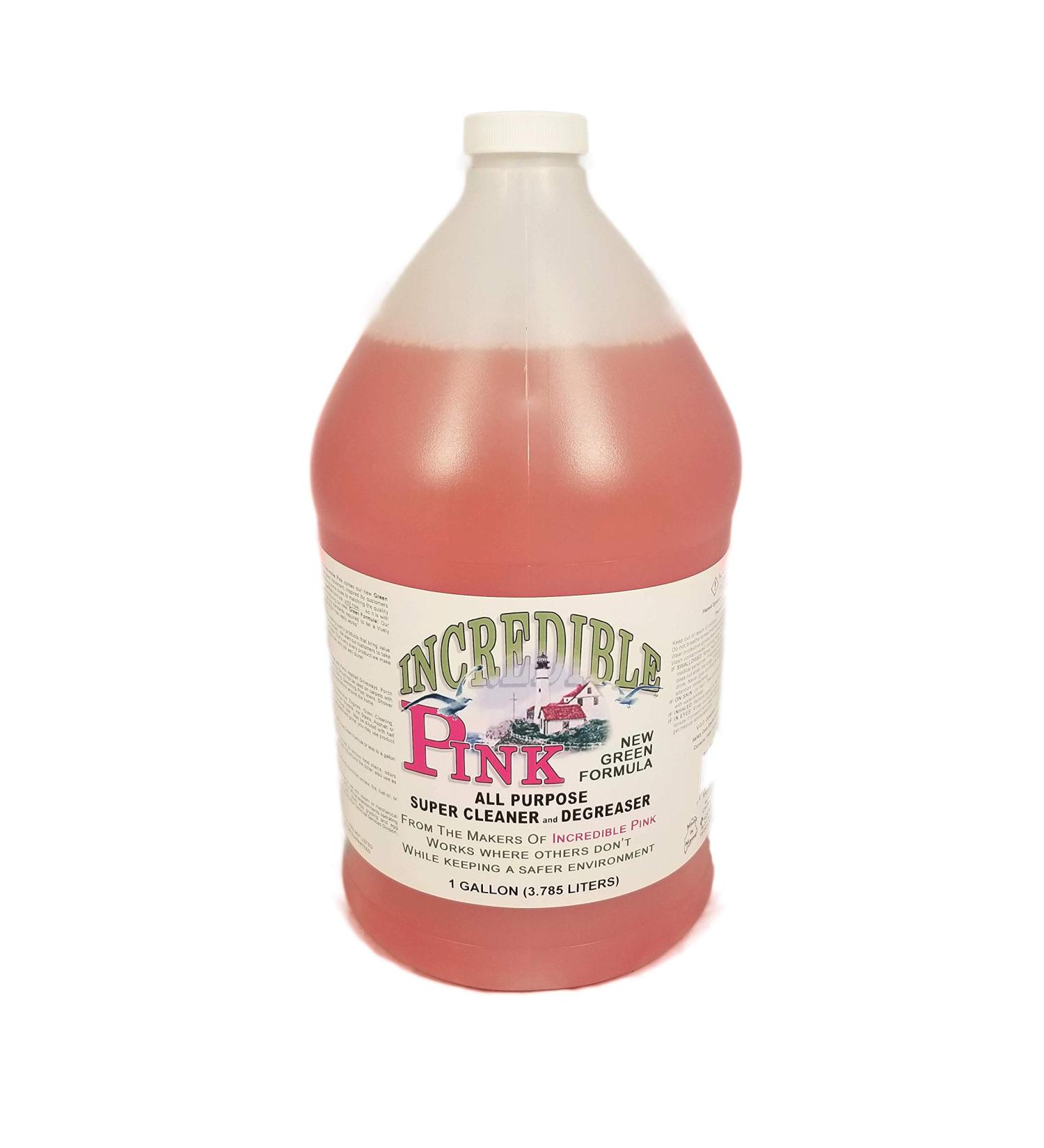 Incredible Pink Chem Quest Green Formula All Purpose Super Cleaner/Degreaser 1 gallon