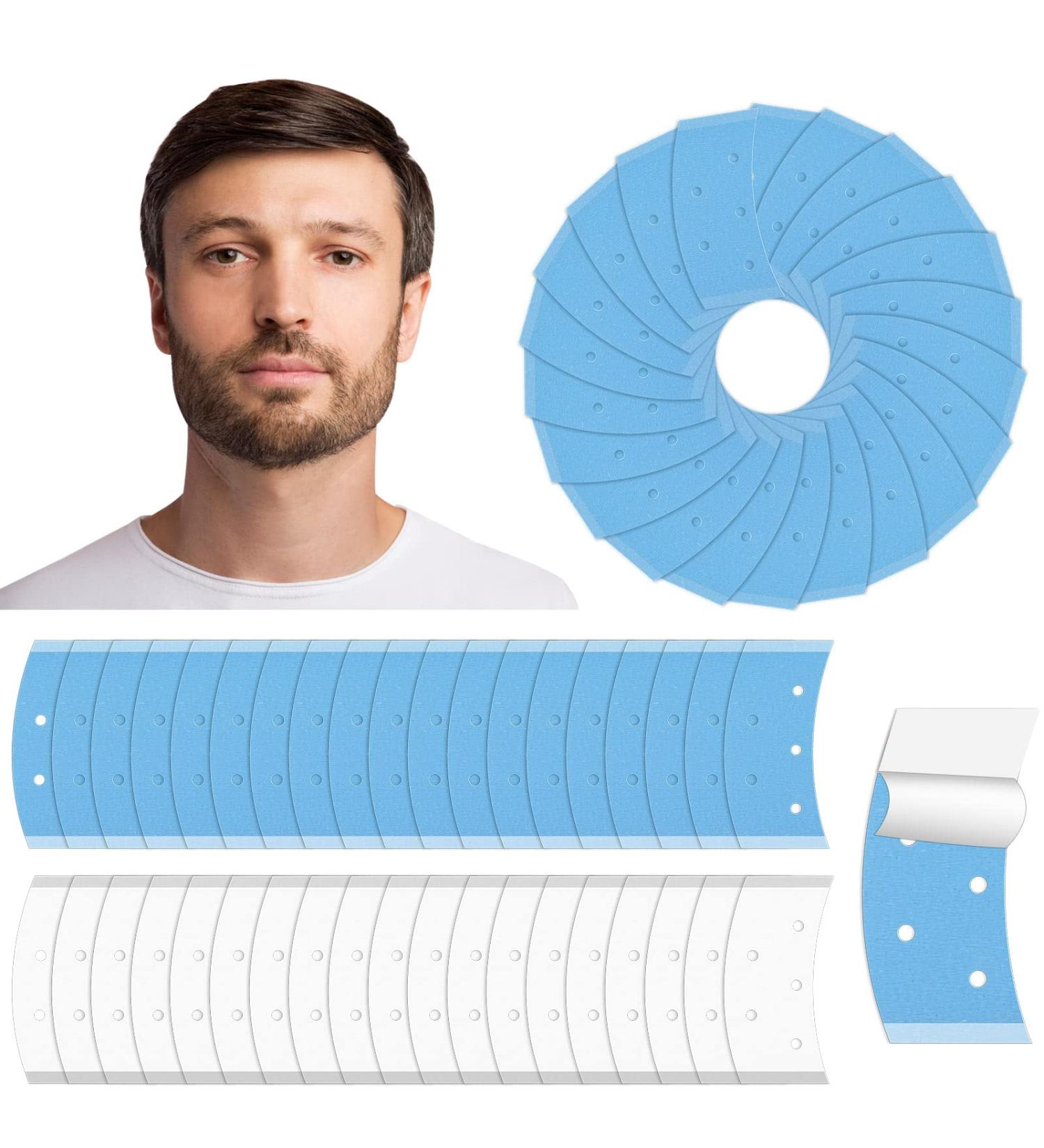 Loopeer 150 Pcs Double Sided Wig Tape | Waterproof Strong Adhesive Strips for Lace Front Wig, Toupee, Hair Pieces | Blue Lace Tape for Hair Extension - Buy Online on SooperMarket.com