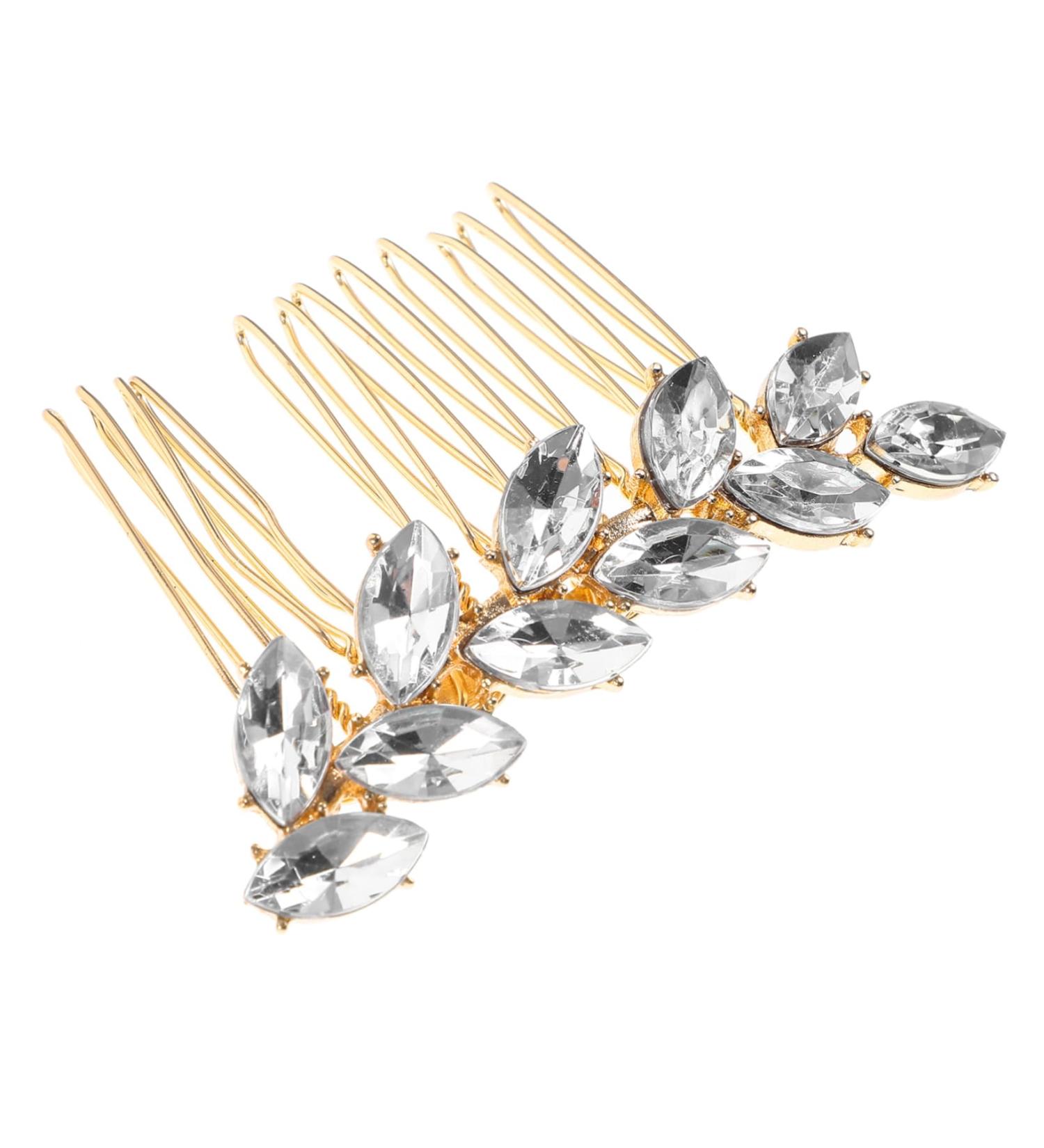 FOYTOKI Fashionable Diamond Hair Accessories Hair Combs for Women Decorative Hair Combs Hair Comb Clips Girl Headpiece Hair Accessories for Hair Comb for Thin Hair - Buy Online on SooperMarket.com