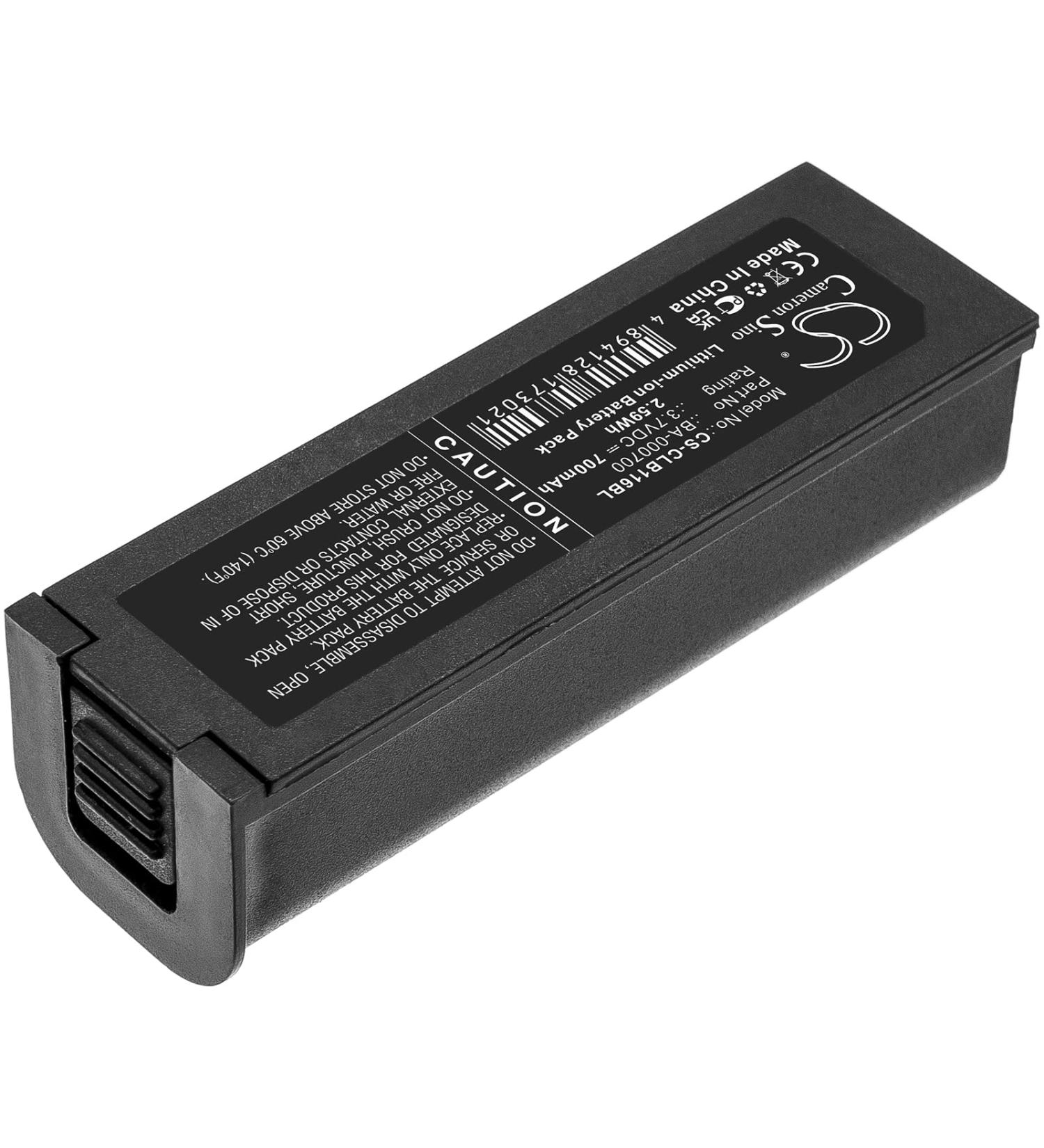 Replacement Battery for CipherLAB 1166/1266 & CL1160/CL1266 - BA-000700 700mAh/3.7V | International Shipping Available - Buy Online on SooperMarket.com