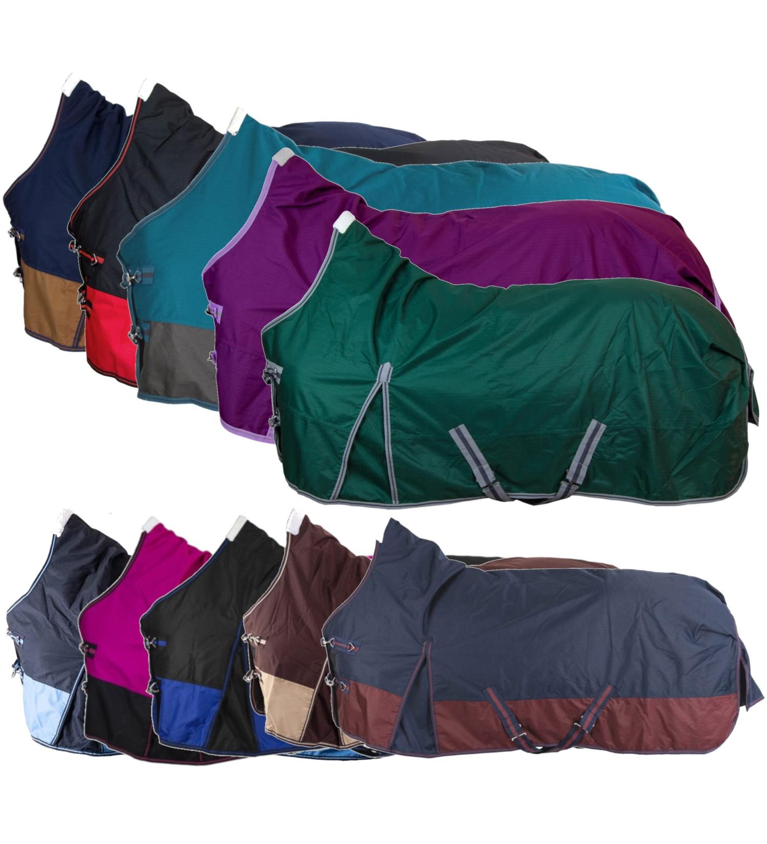 RL24 Weiddecke Winterdecke High Neck 600D BASICLINE - 100g 200g 300g Fill Options | Green 95cm | Nylon Feed | International Shipping - Buy Online on SooperMarket.com