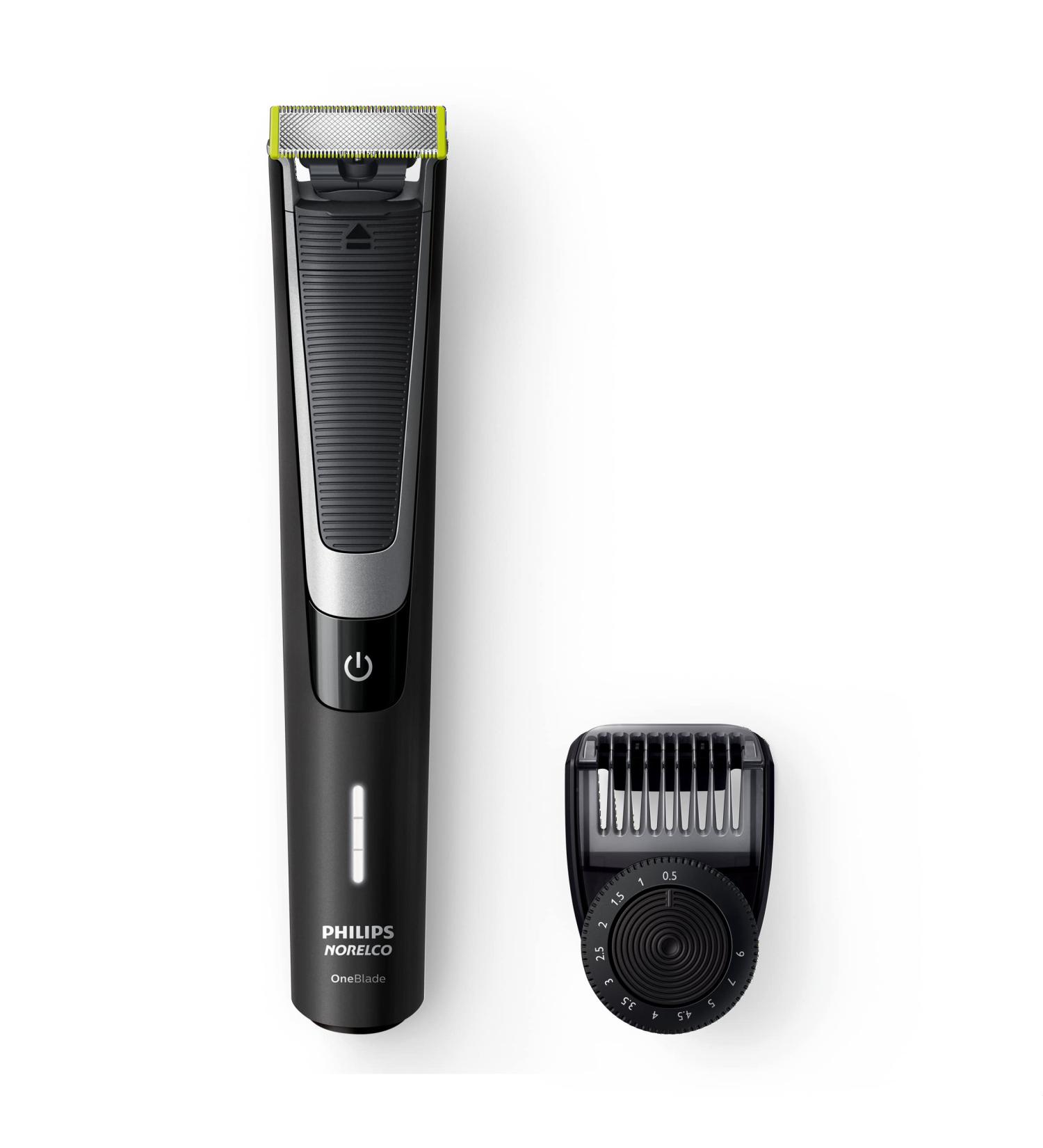 Philips Norelco Oneblade Pro Hybrid Electric Trimmer and Shaver Black - QP6510/70 - Buy Online on SooperMarket.com