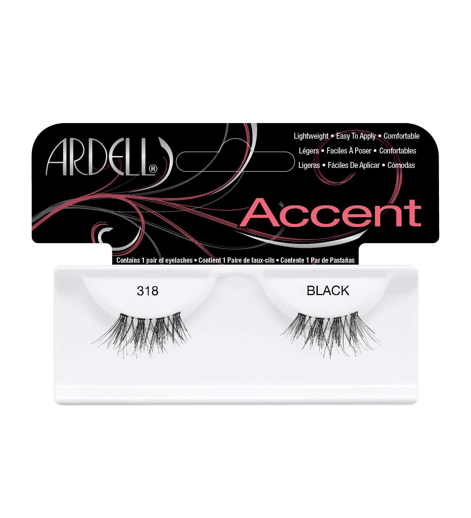 Ardell Lash Accent Pair 318 - Pack of 4 | Enhance Your Eyes with Natural Looking Lashes - Buy Online on SooperMarket.com