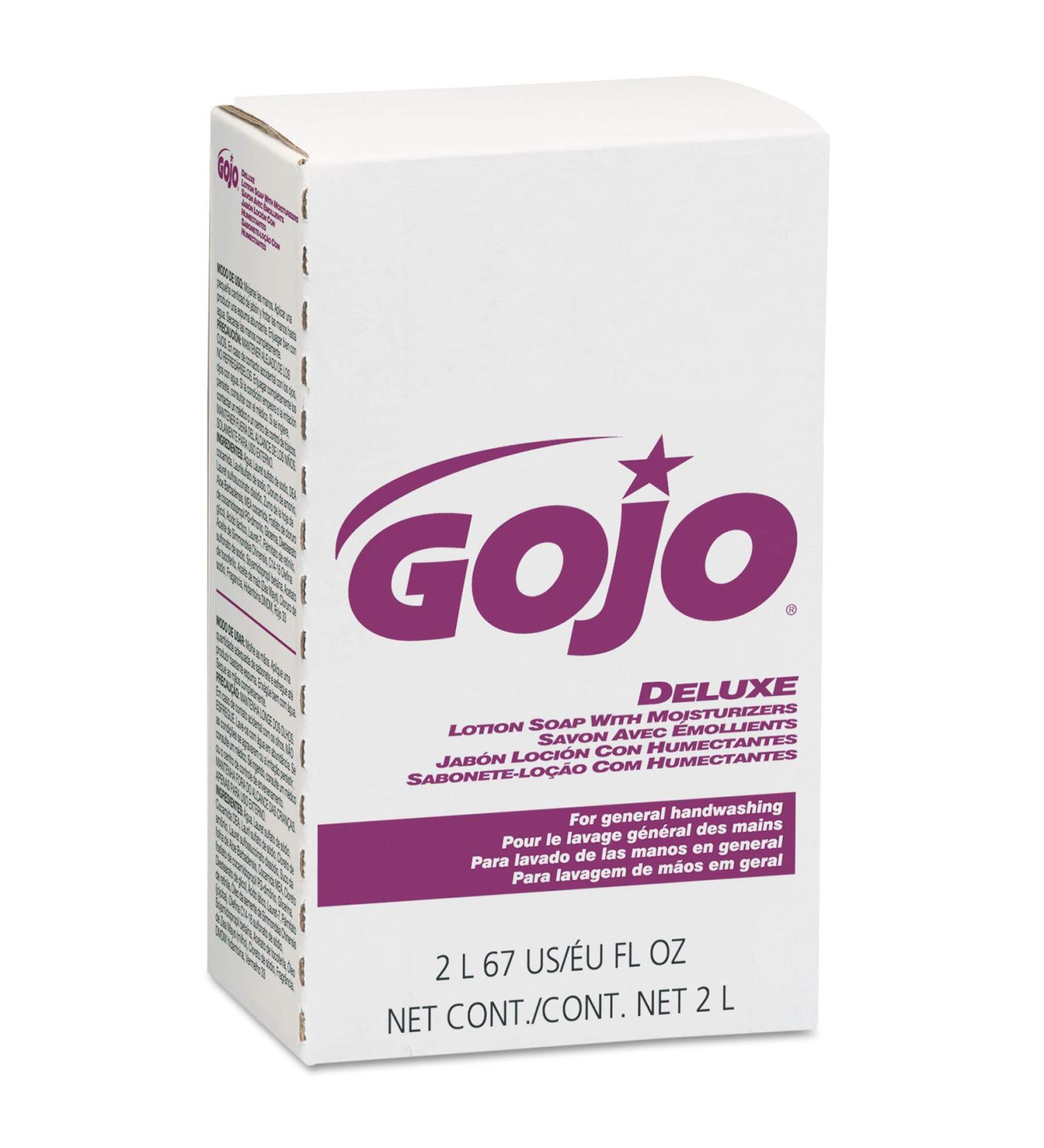 Gojo NXT Deluxe Lotion Soap Refill - Floral Scent, EcoLogo Certified, 2000 mL (Pack of 4) - Buy Online on SooperMarket.com