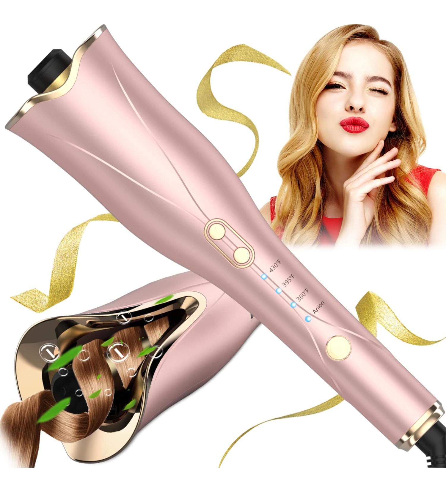 Auto Hair Curler - Effortless Curls for All Hair Types | International Shipping Available - Buy Online on SooperMarket.com