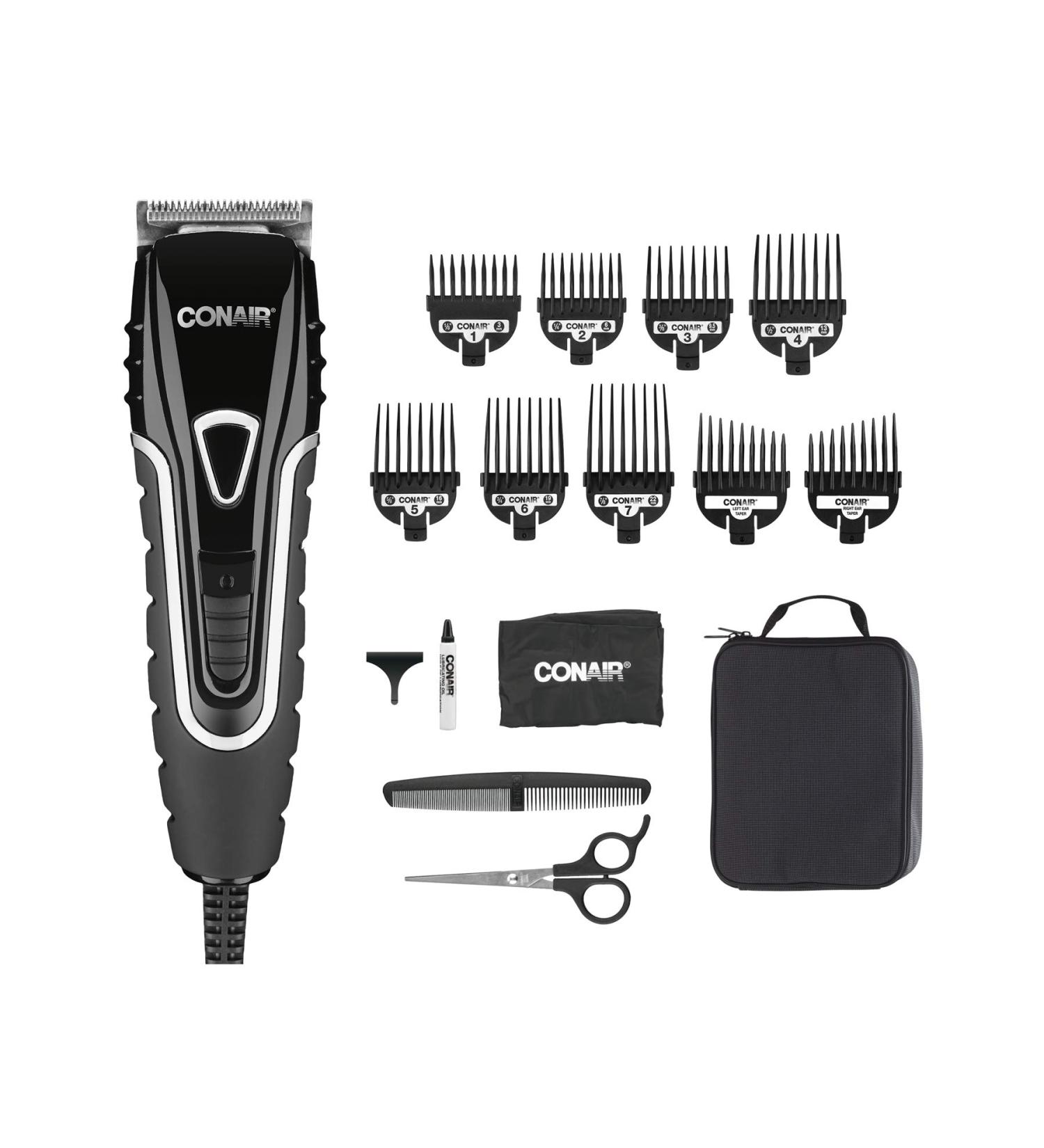 Conair Barbershop Series No-Slip Grip 20-piece Hair Clipper - Professional Haircutting Tool - Buy Online on SooperMarket.com