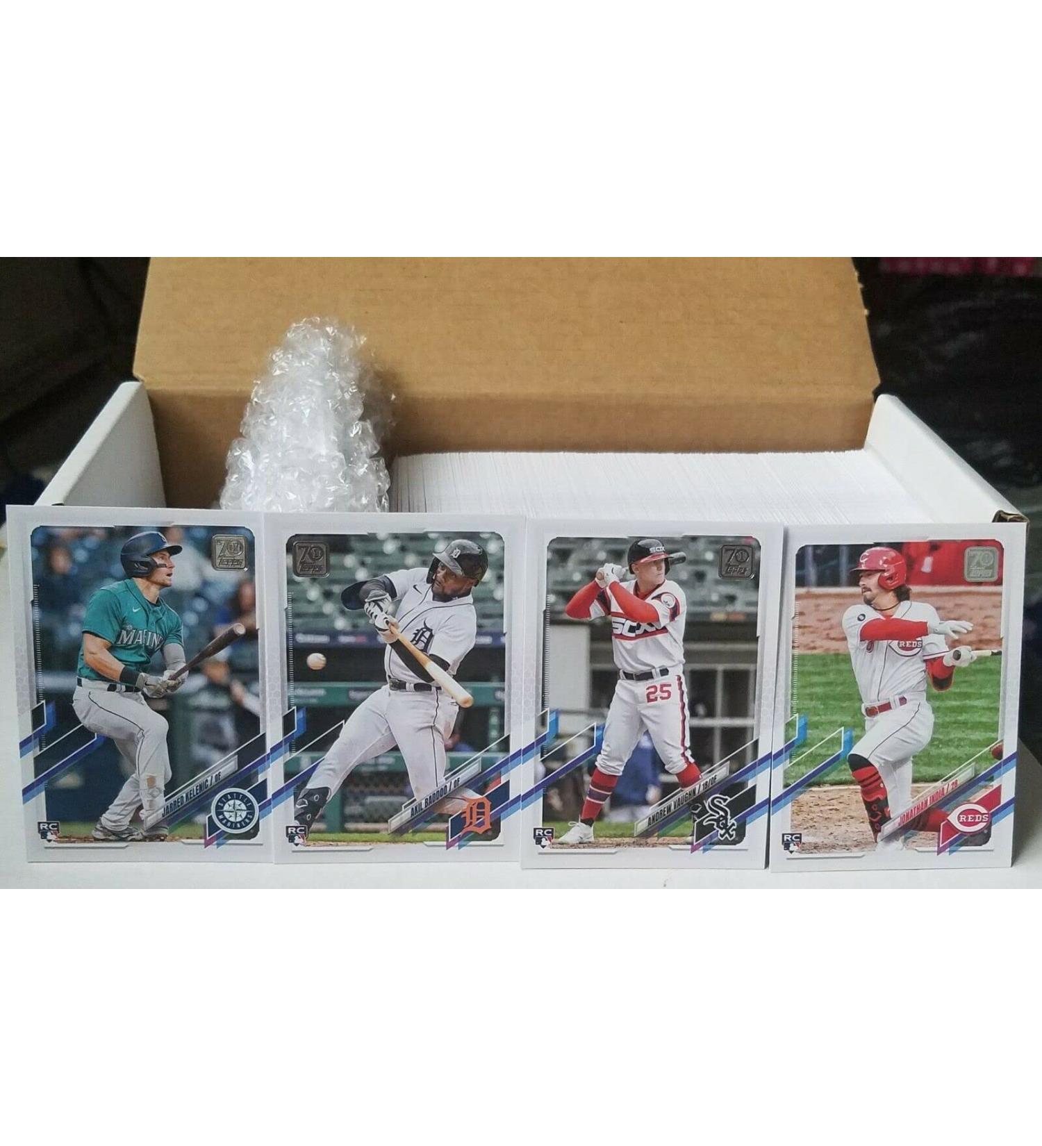 2021 Topps Update Series Complete Set 1-330 JARRED KELENIC JONATHAN INDIA