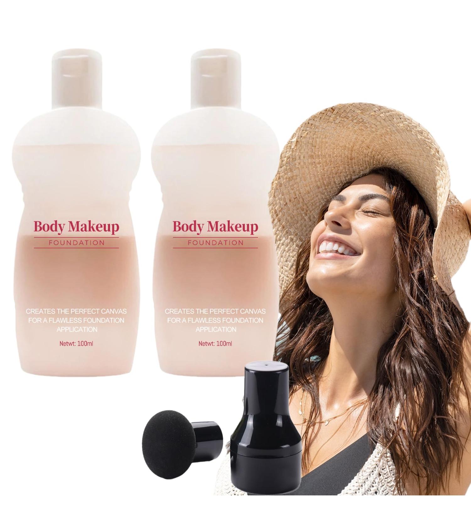 Body Makeup Foundation Body Makeup Waterproof Foundation Body Makeup Foundation 100mL (2pcs) - Buy Online on SooperMarket.com
