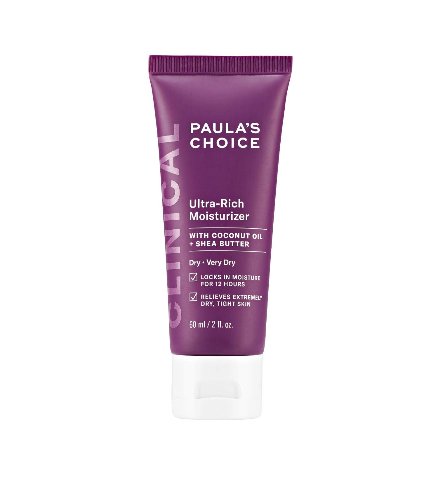 Buy Paula's Choice Clinical Ultra-Rich Face Moisturizer - Jojoba Coconut Oil & Shea Butter for Redness-Prone Dry Sensitive Skin | 2 oz - International Shipping Available - Buy Online on SooperMarket.com