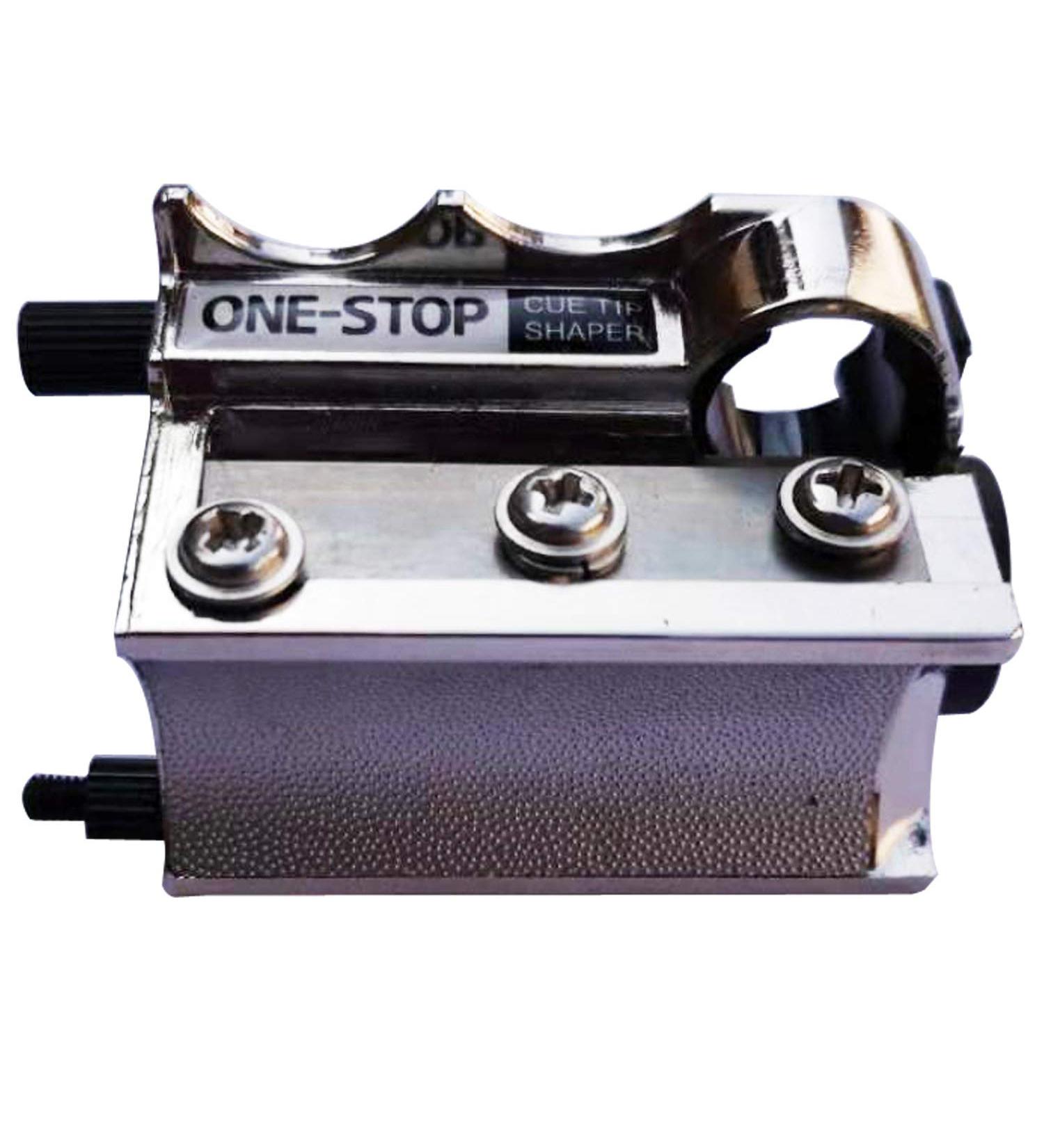 Collapsar Upgrade Billiard Pool Cue Tip Shaper - All-in-1 Tip Repair Tool - Buy Online on SooperMarket.com