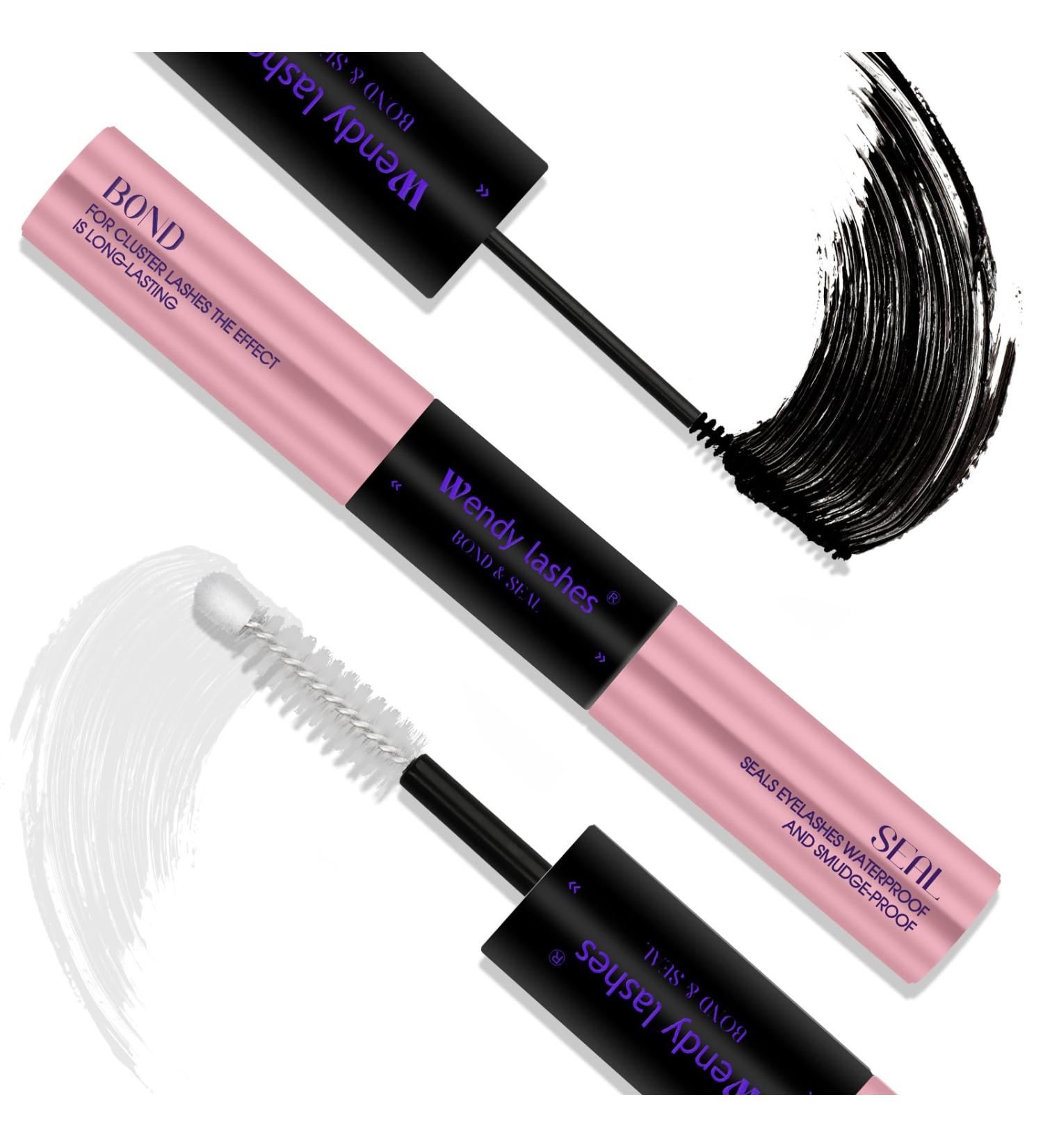 Wendy Lashes Cluster Lash Glue - Waterproof Long Lasting Eyelash Adhesive for DIY Extensions | 10ml Black Glue for Beginners - International Shipping - Buy Online on SooperMarket.com