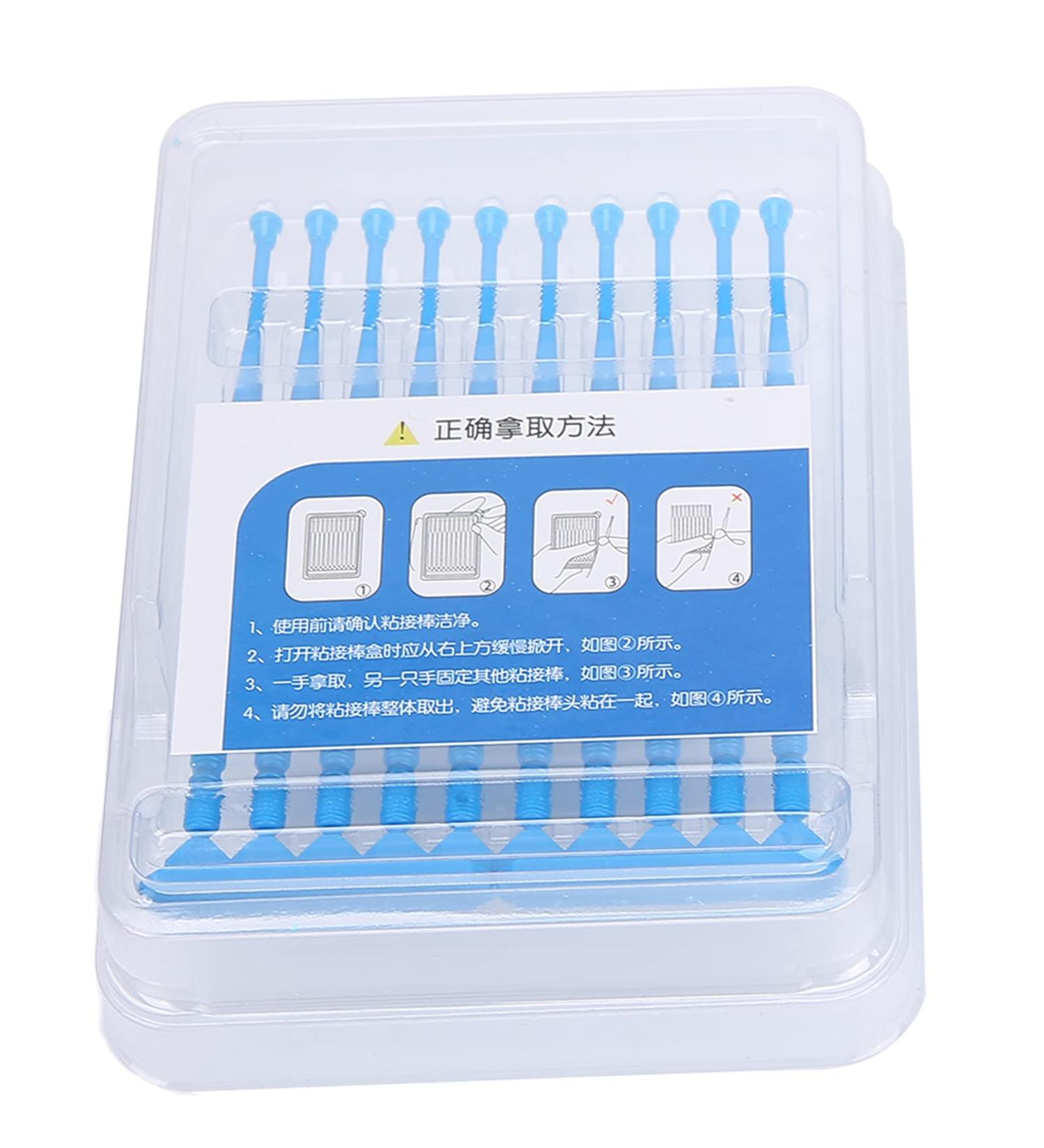 Buy 20 Dental Adhesive Tips - Applicator for Adhesive Pins & Dental Accessories | International Shipping Available - Buy Online on SooperMarket.com