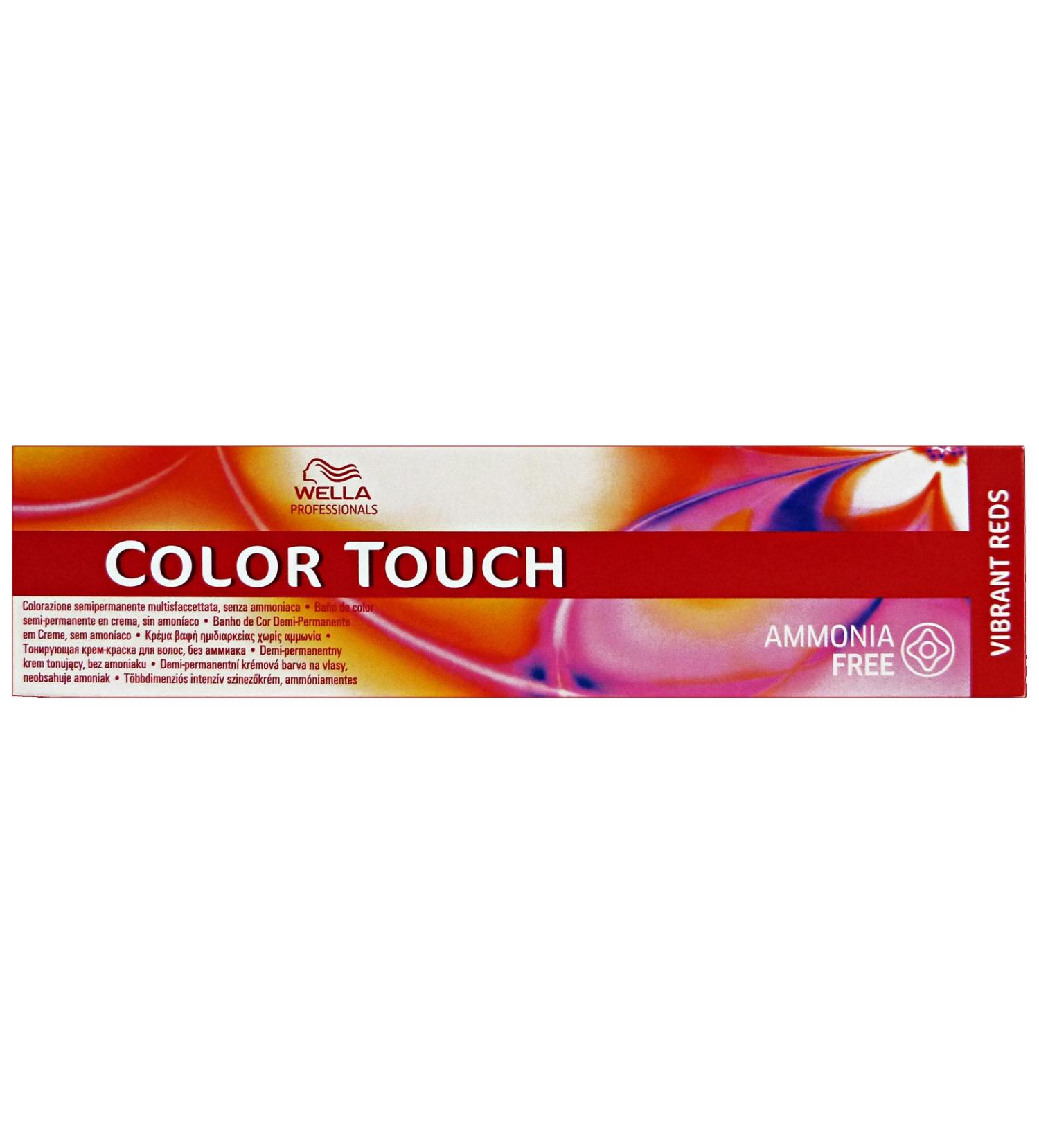 Wella Professionals 6/75 Dark Blonde Brown-Mahogany Wella Color Touch Deep Browns Ammonia-Free 60ml Brown-Mahogany 60 ml (Pack of 1)