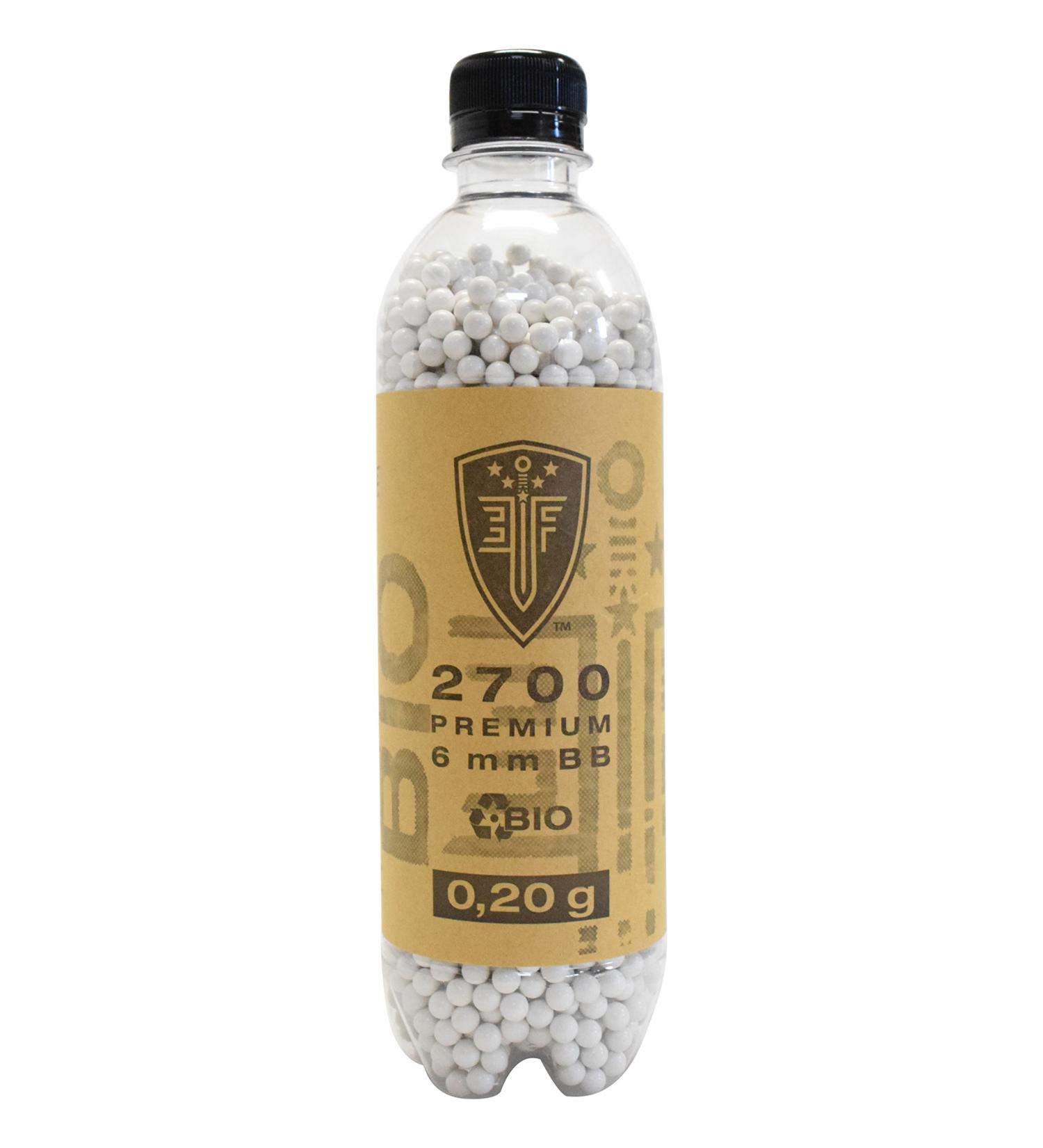 Elite Force Bio Selection Airsoft Ammunition Bottle One Size White