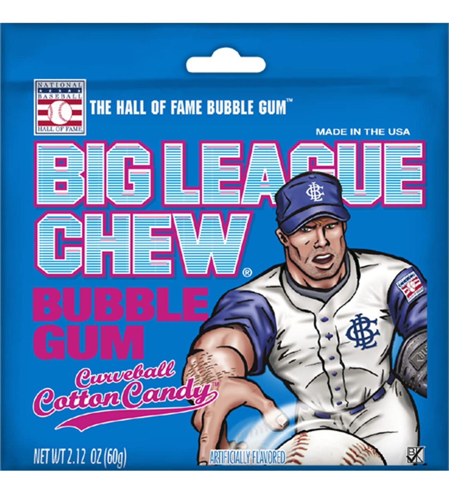 Cotton Candy Big League Chew Bubble Gum