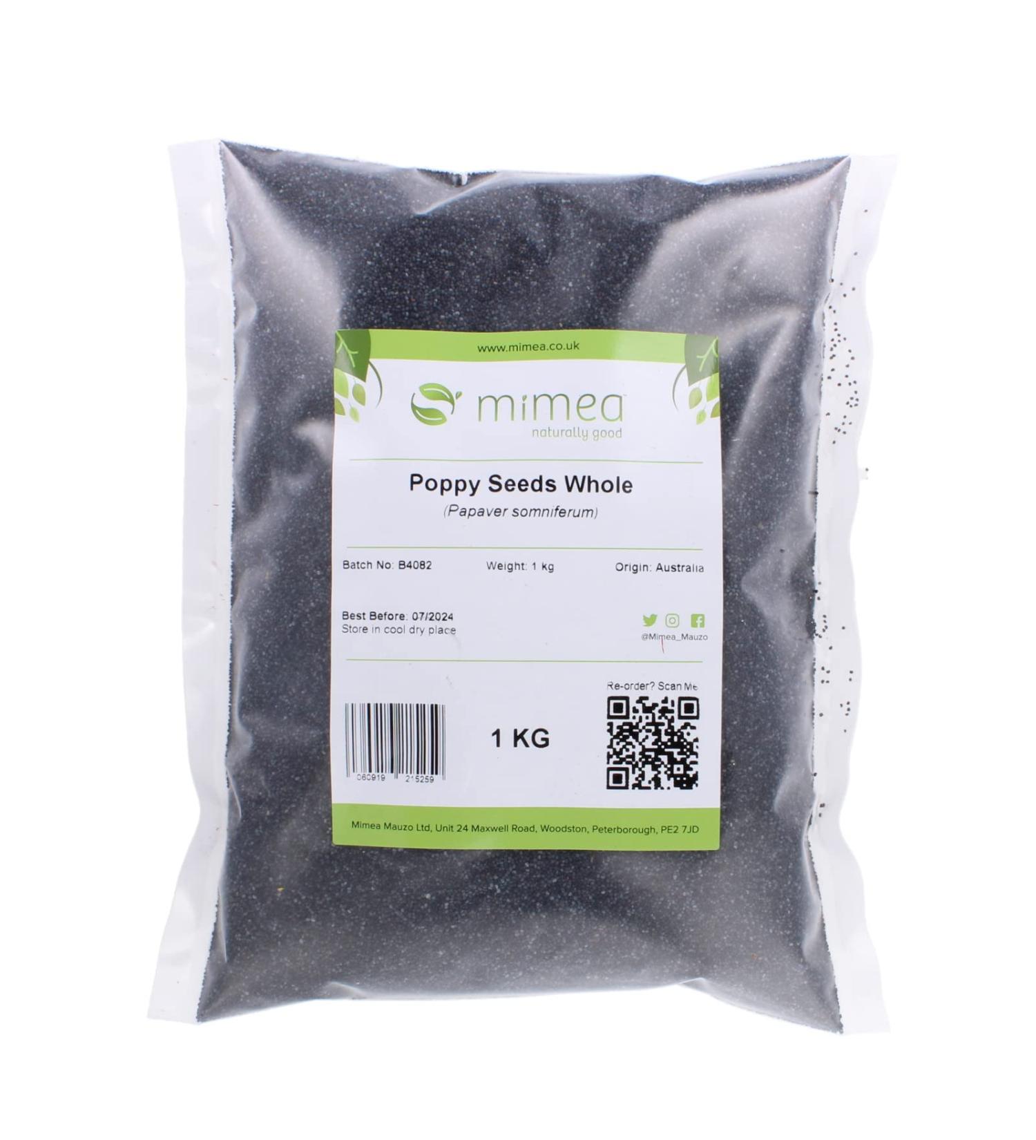 Poppy Seeds Whole 1kg - Buy Online on SooperMarket.com