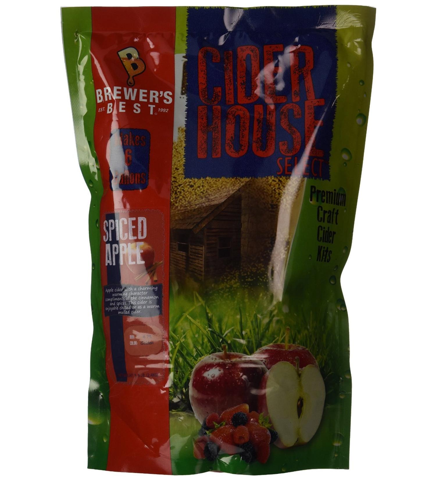 Brewer's Best Cider House Select Spiced Apple Cider Kit by Home Brew Ohio - Buy Online on SooperMarket.com
