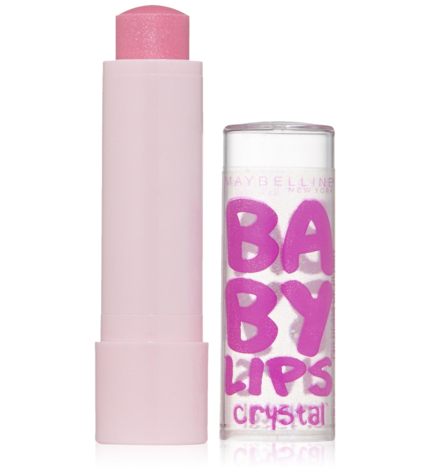 Buy Maybelline Baby Lips Crystal Lip Balm Beam of Blush - 0.15 Oz | International Shipping Available - Buy Online on SooperMarket.com