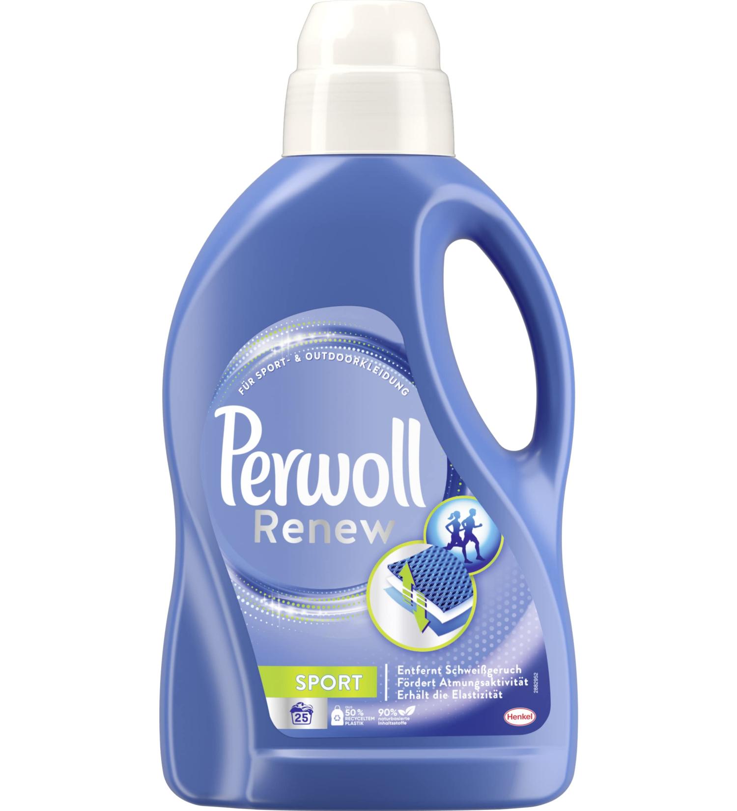 Perwoll Renew Sport Active Care (25 Washes) Liquid Detergent for Sports and Outdoor Clothing