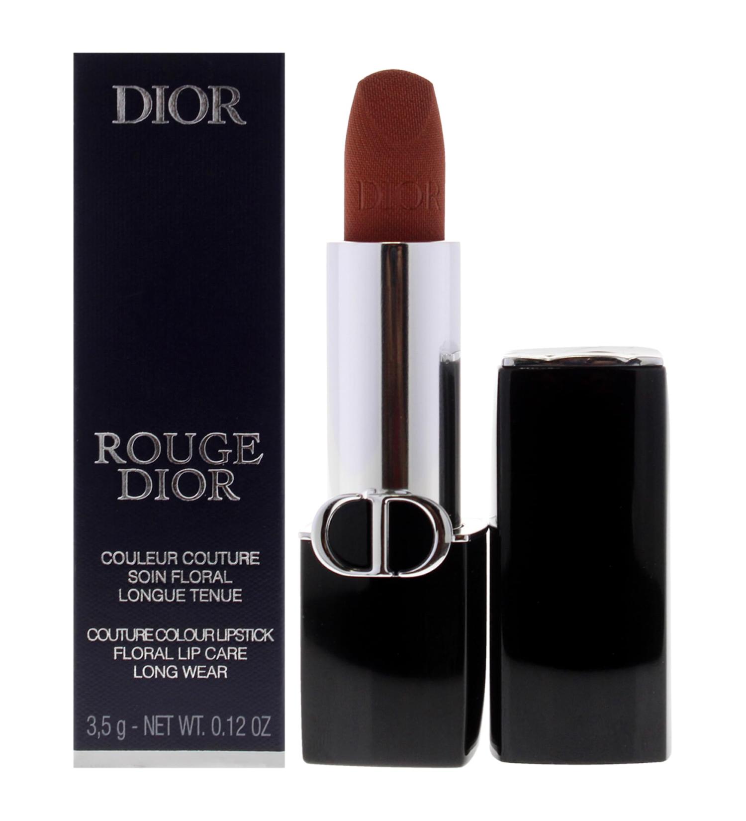 Buy Christian Dior Rouge Dior Couture Velvet Lipstick 200 Nude Touch - Refillable 0.12 oz for Women | International Shipping Available - Buy Online on SooperMarket.com