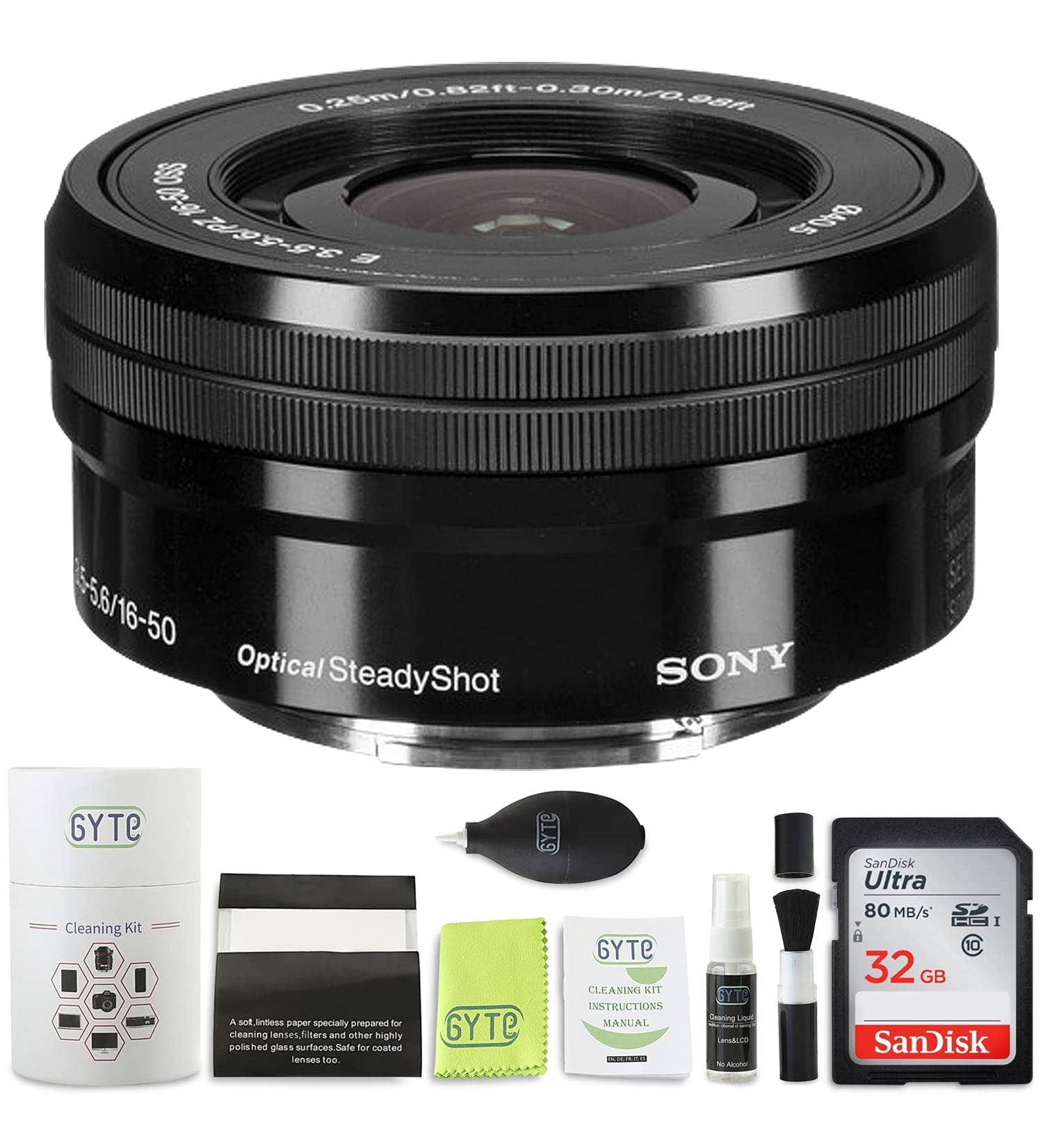 Sony 16-50mm f/3.5-5.6 OSS Lens Bundle - Sony E Mount Lens + Premium White Box Bundle - Buy Online on SooperMarket.com