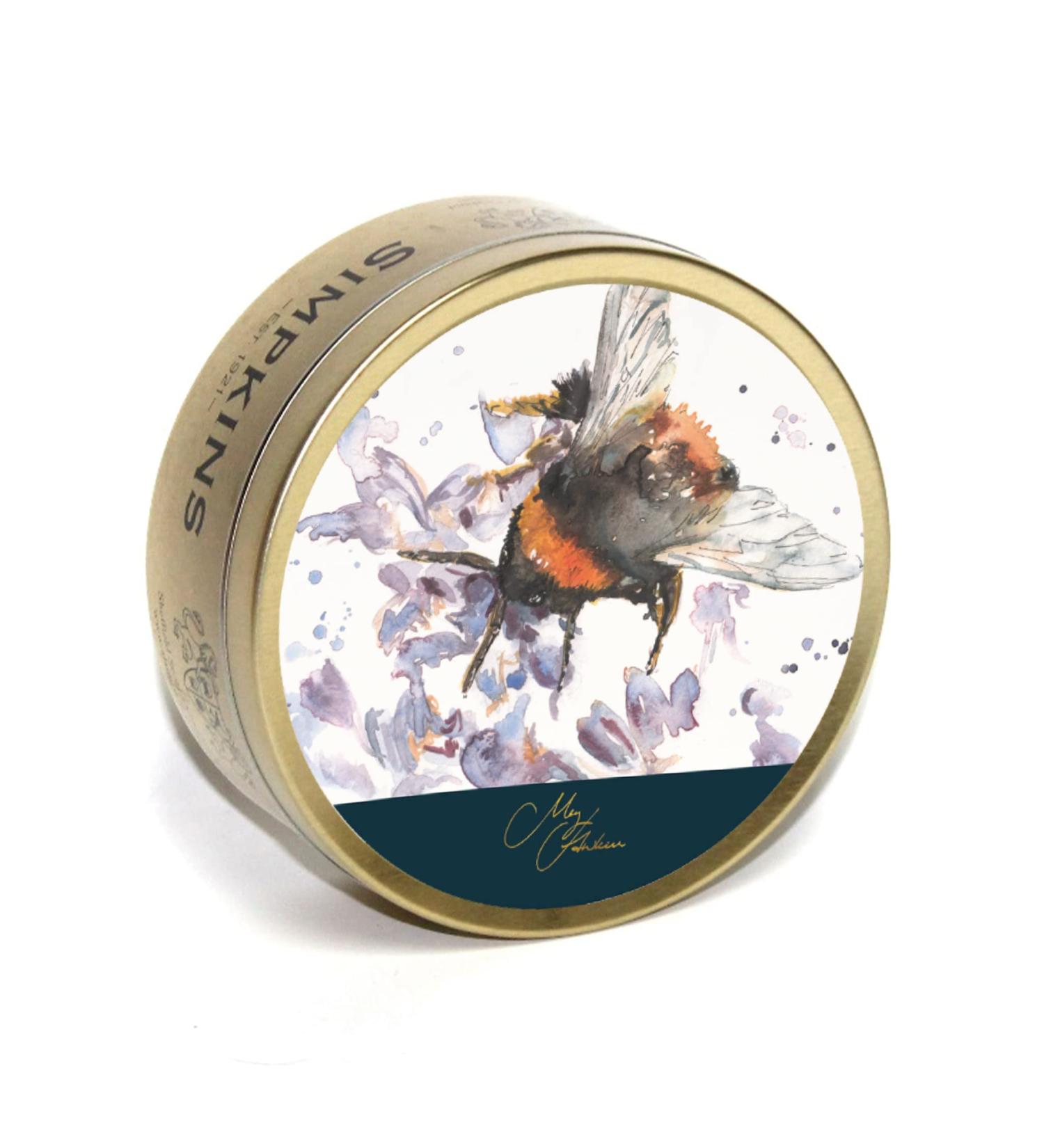 Simpkins Meg Hawkins Design Mixed Fruit Bee Tin 175g