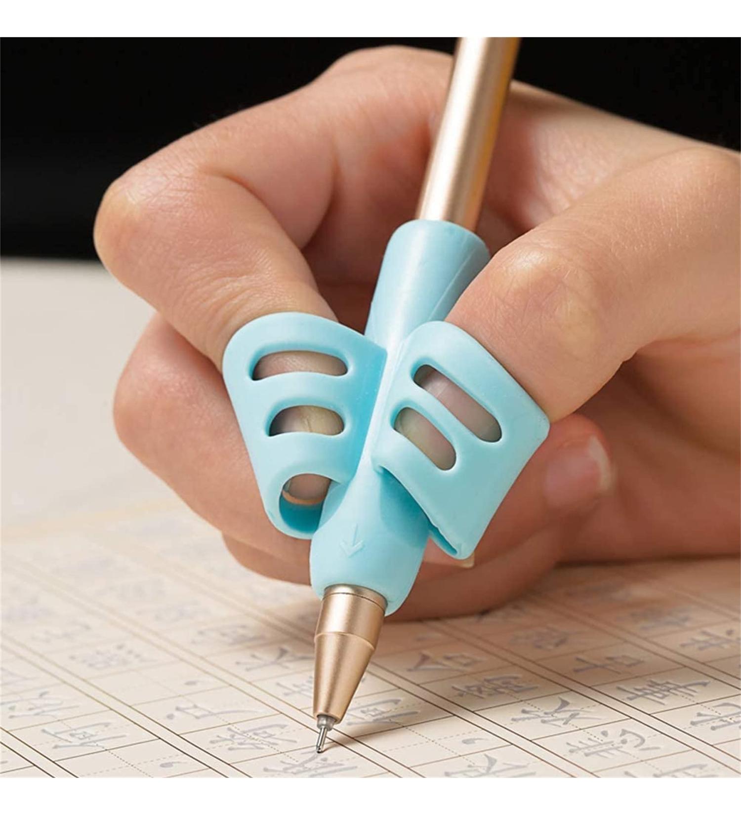 Silicone Pencil Handle - 6 Pack Writing Aid for Kids | Queta Posture Correction Grip - Buy Online on SooperMarket.com
