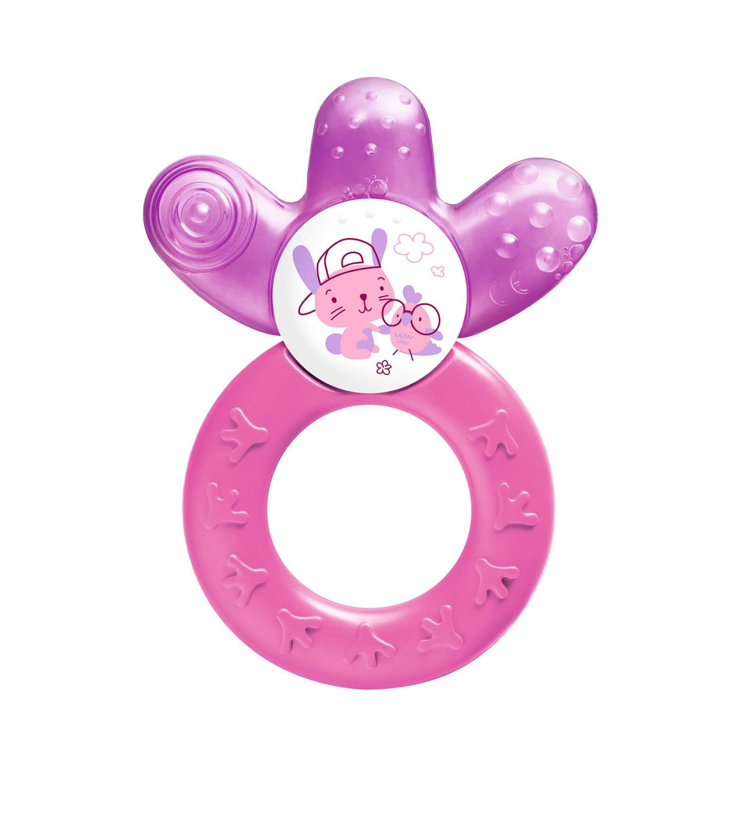 MAM Baby Toys Teething Cooler Teether for Girls 4+ Months - 1 Count - Buy Online on SooperMarket.com