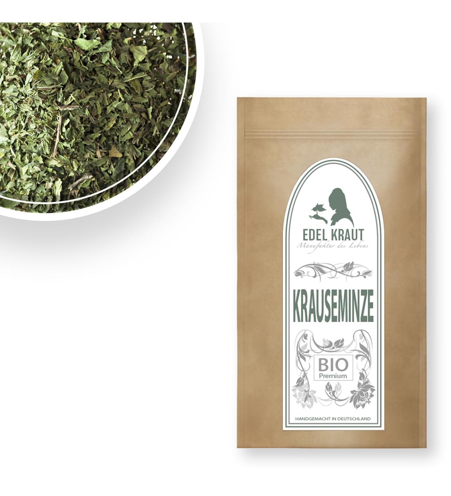 Buy 100% Organic Frizzy Tea - Premium Seminz Leaves Cut | No Additives | 100g | Edel Kraut Nana Mint & Spearmint - Buy Online on SooperMarket.com