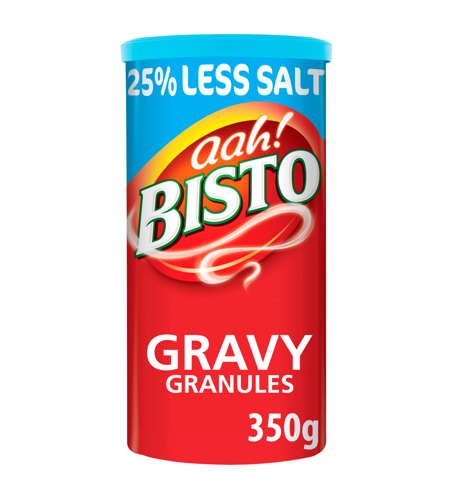 Bisto Reduced Salt Beef Gravy Granules 350g - Perfect for Hearty Family Meals - Buy Online on SooperMarket.com