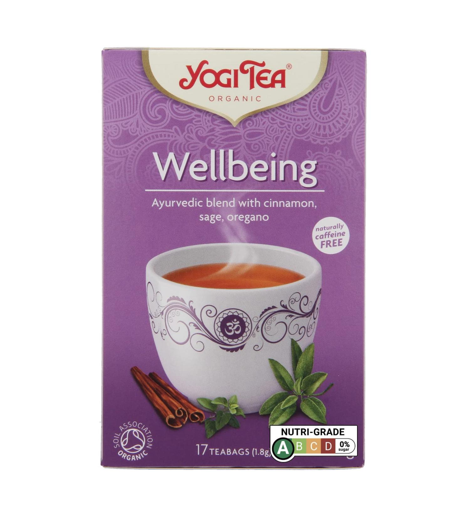 Yogi Tea Wellbeing 17 teabags - Buy Online on SooperMarket.com
