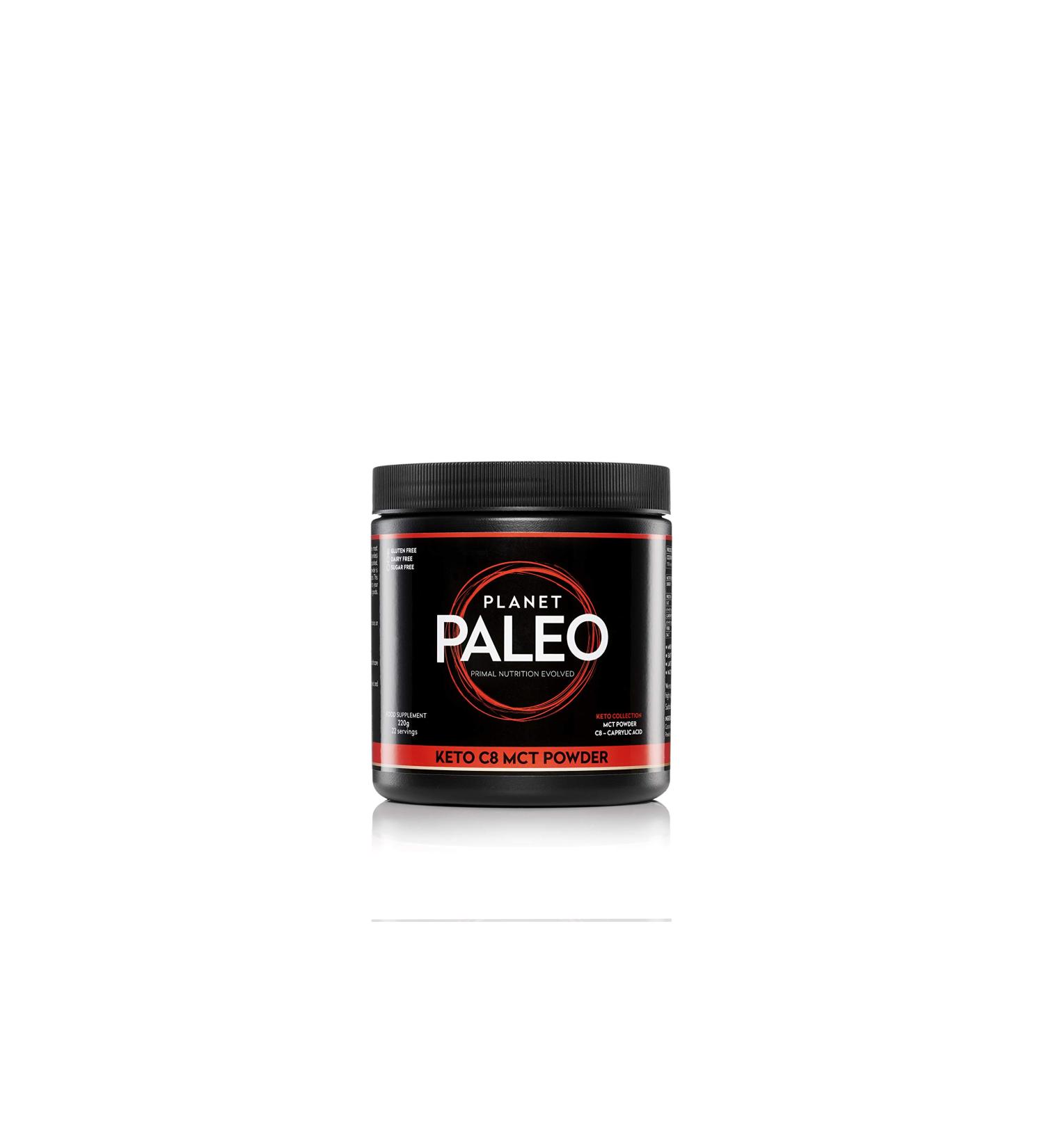 Planet Paleo Keto C8 MCT Powder 220 g - Buy Online on SooperMarket.com