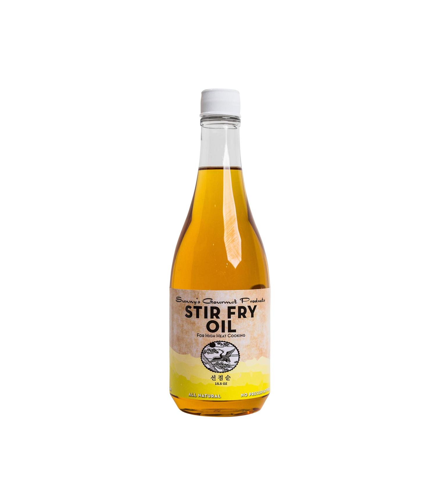 Sunny's Gourmet Korean Stir Fry Oil - High Heat Cooking, All Natural, No Preservatives - 15.5 oz (Pack of 1) - Buy Online on SooperMarket.com